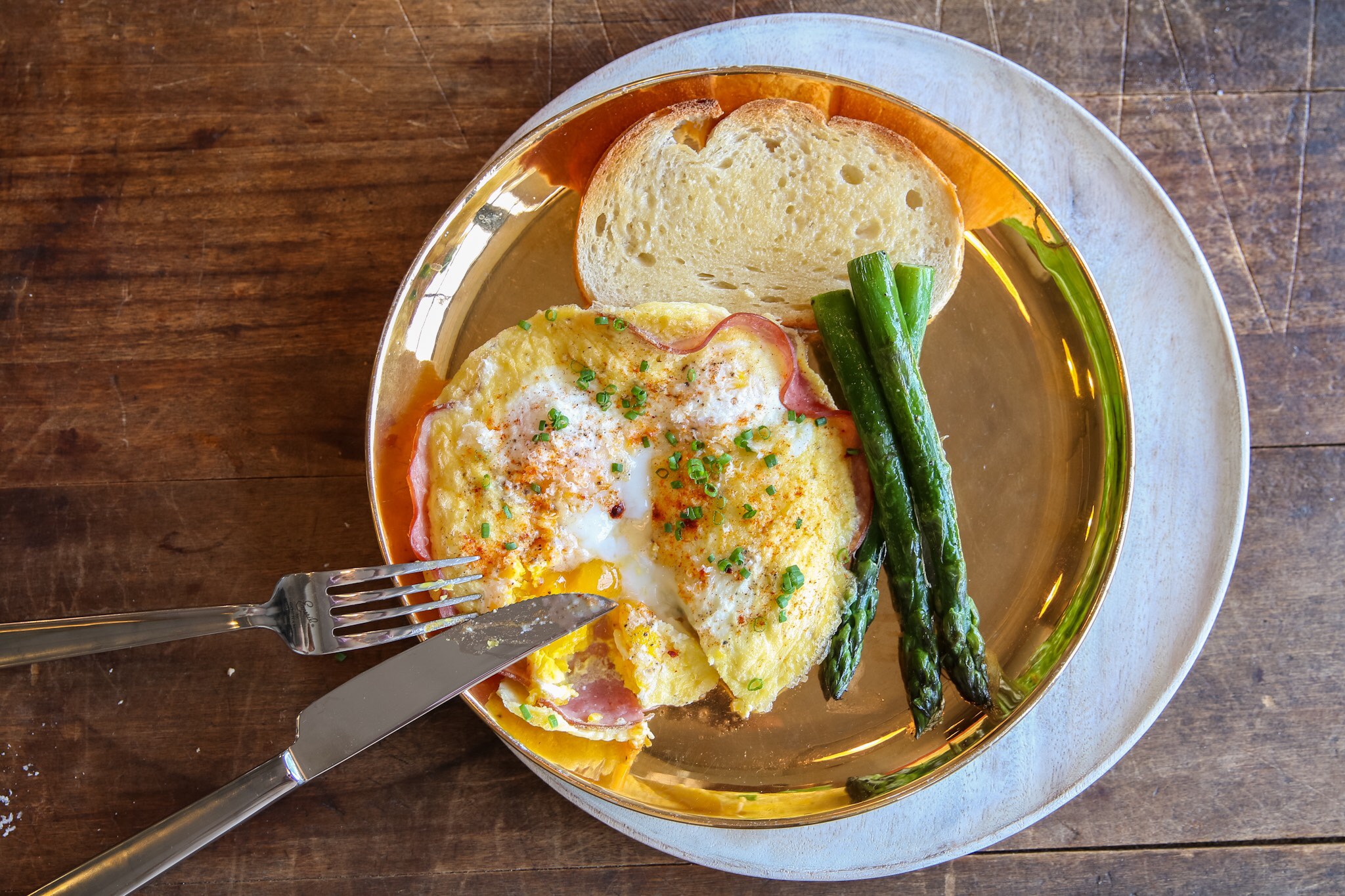 Air Fried Shirred Eggs | Emerils.com
