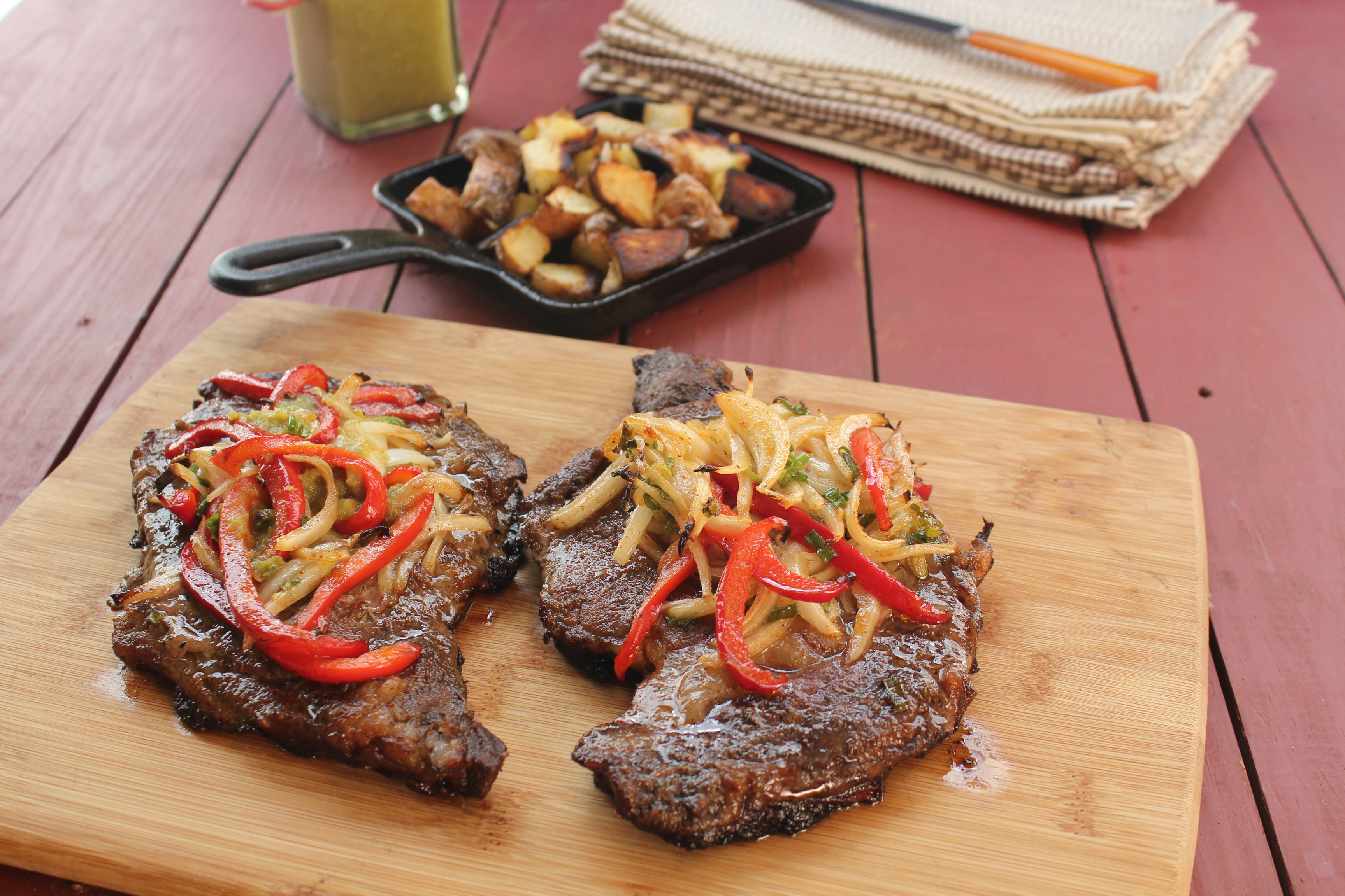 Campfire Steaks | Emerils.com