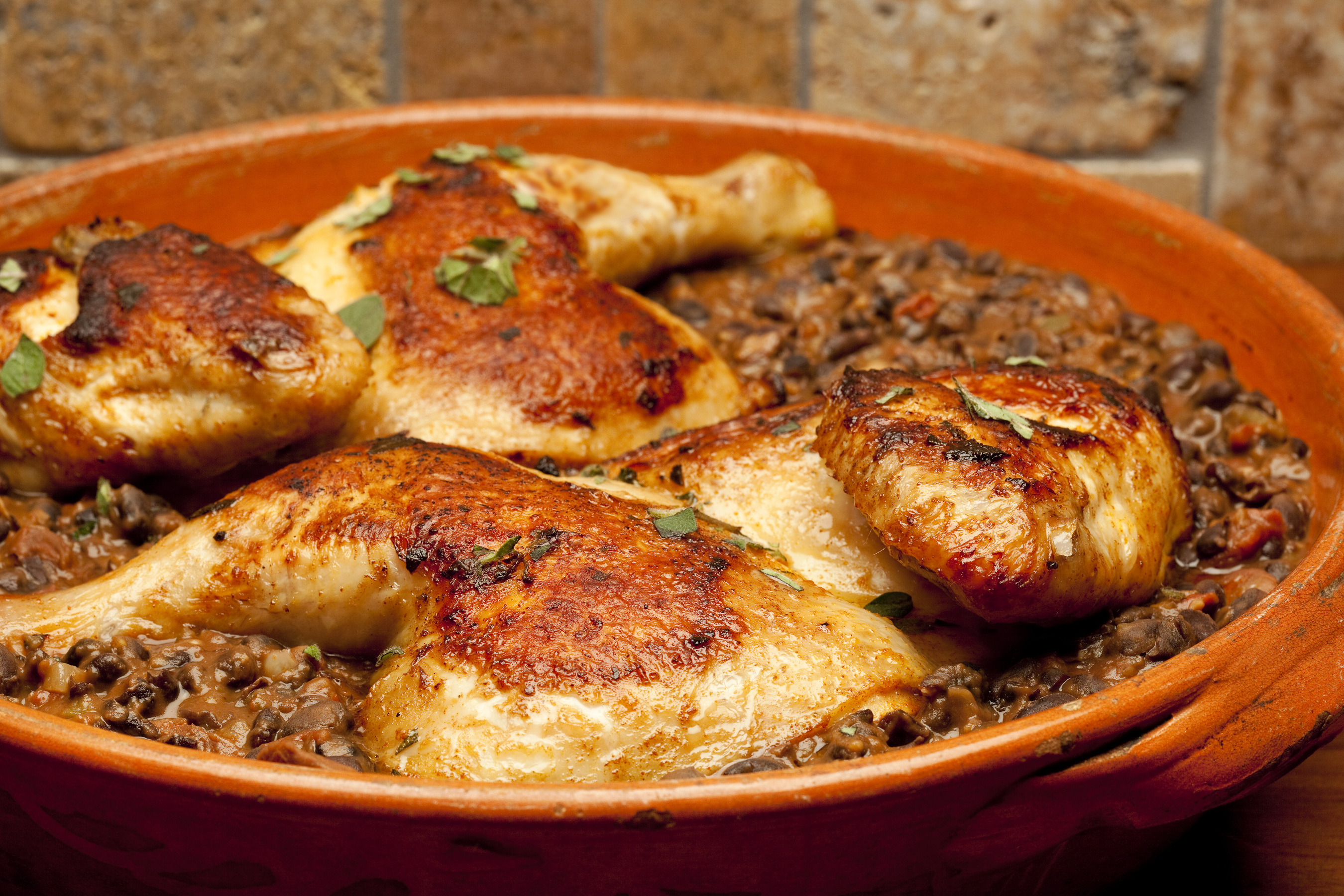 Chicken And Black Beans With Chorizo | Emerils.com