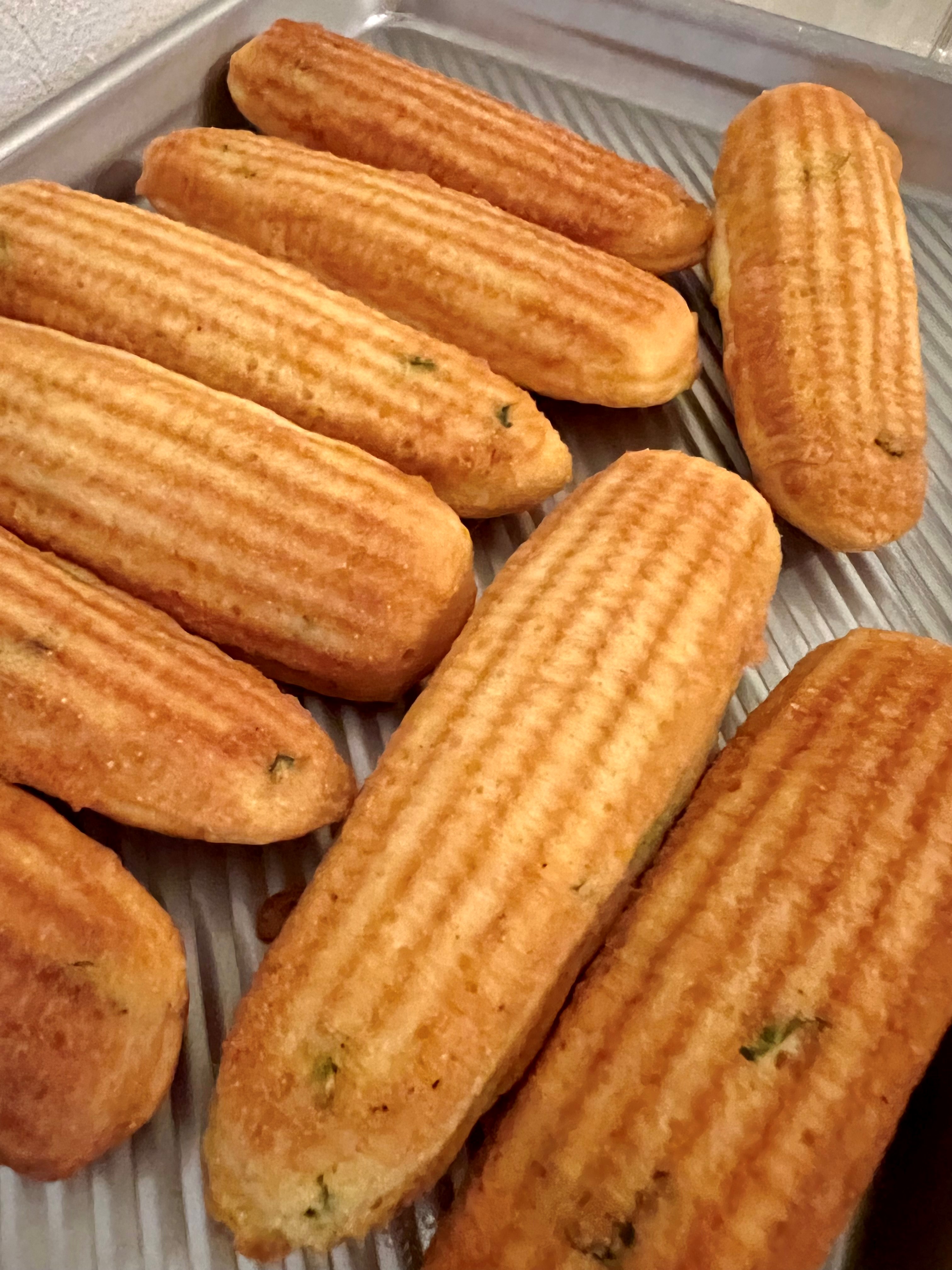 Grilled Cornbread Sticks - Out Grilling