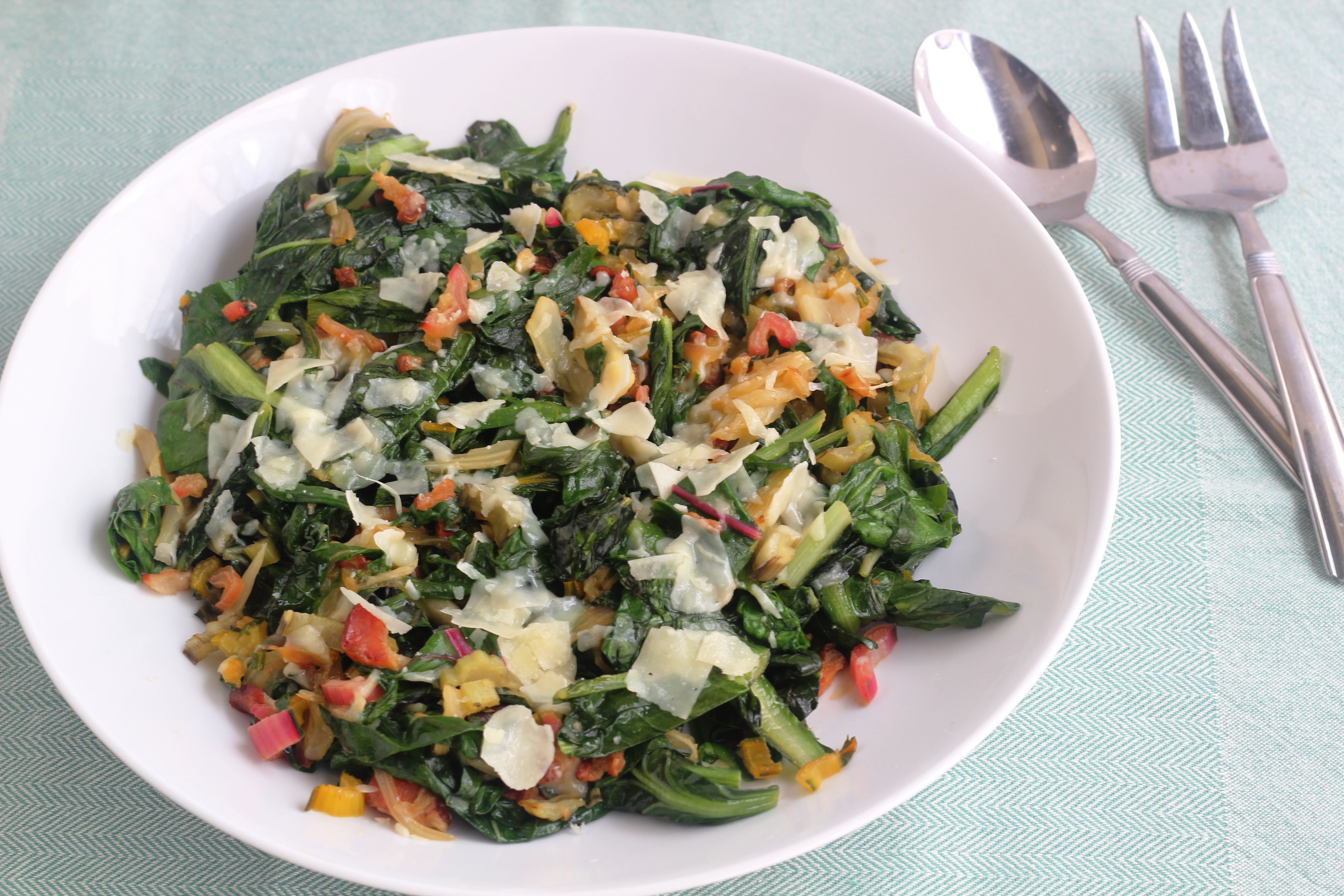 Fennel and Chard With Parmesan | Emerils.com