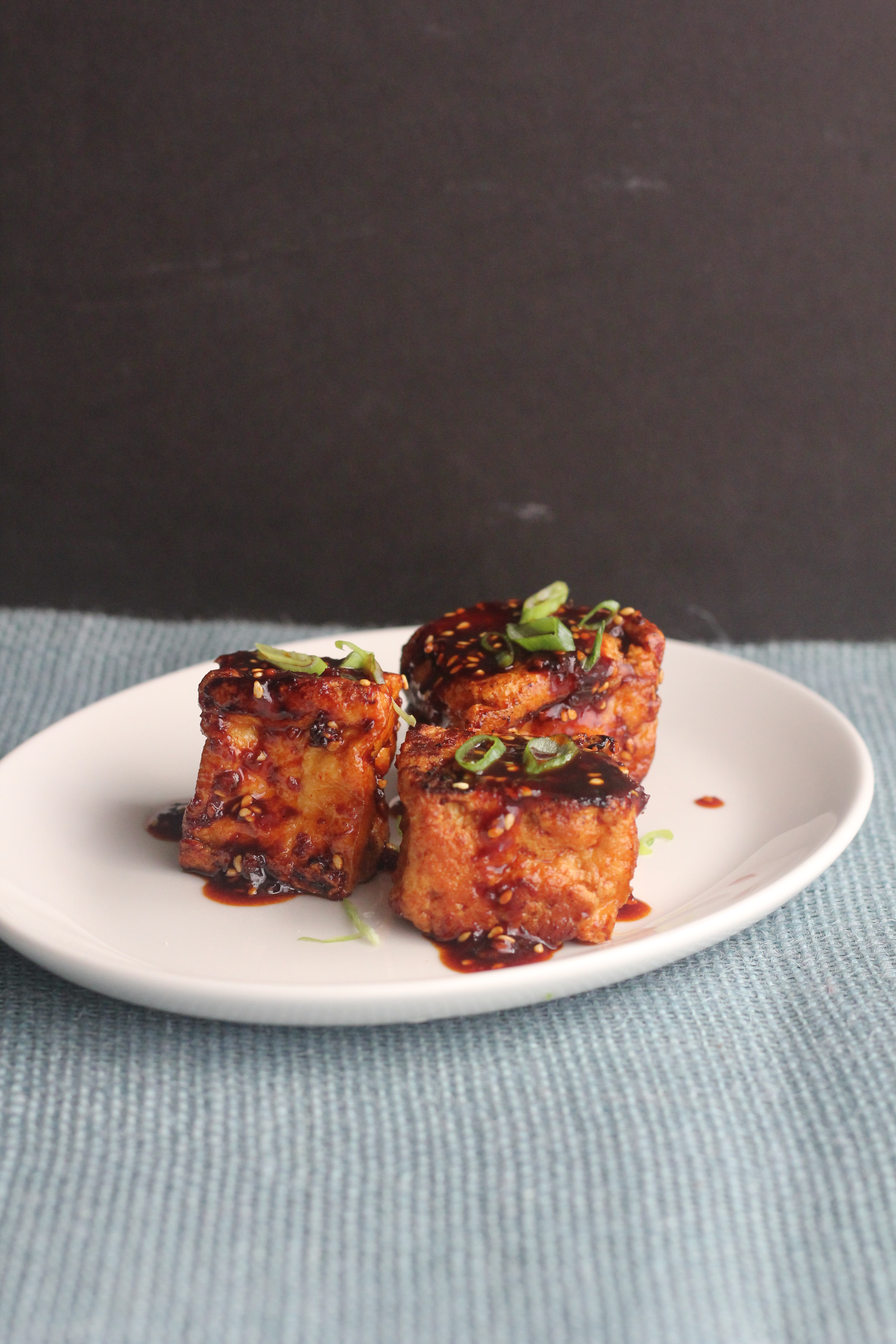 Fried Tofu with Korean Red Chili Sauce | Emerils.com