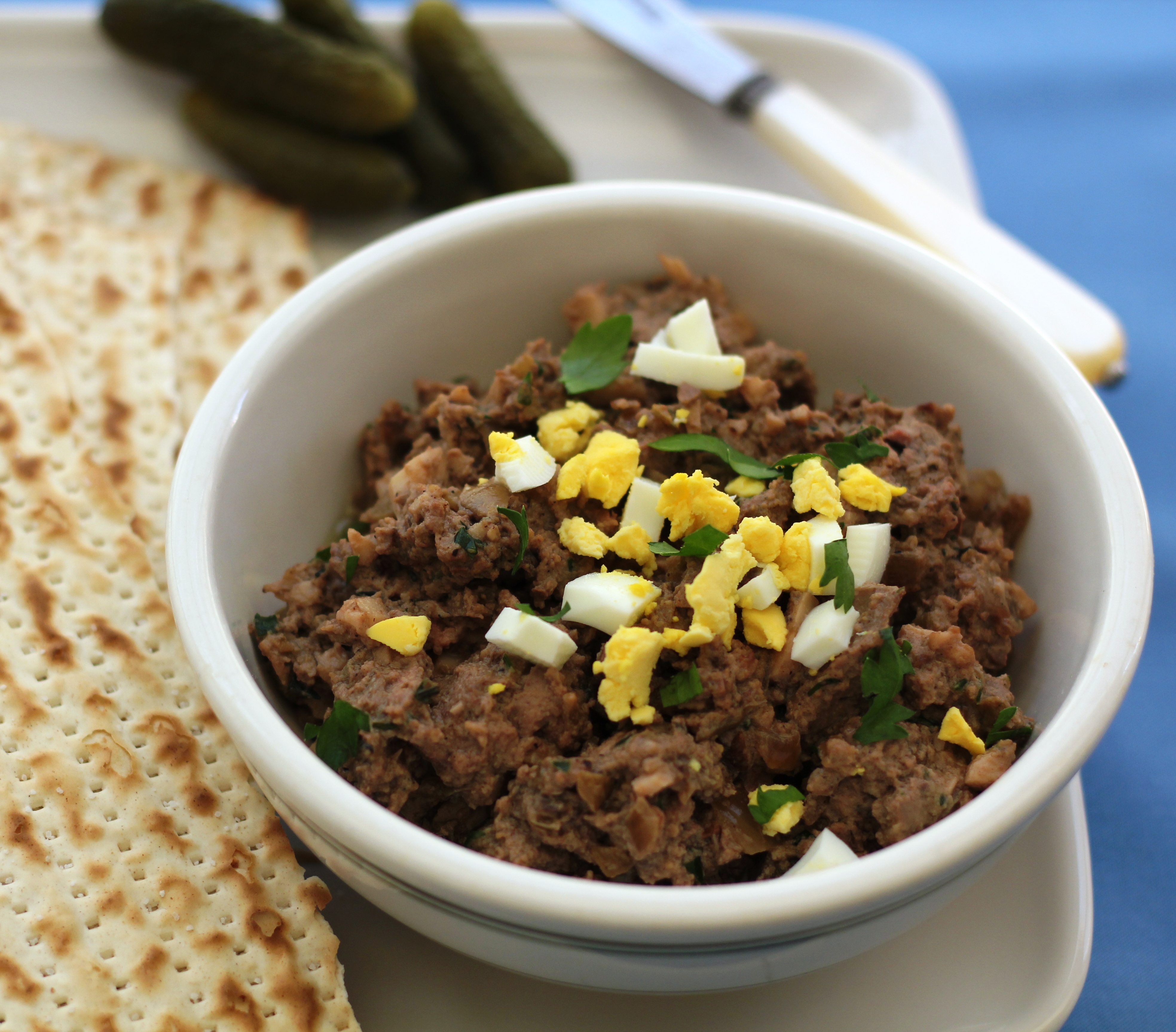 Chopped Chicken Liver Spread | Emerils.com