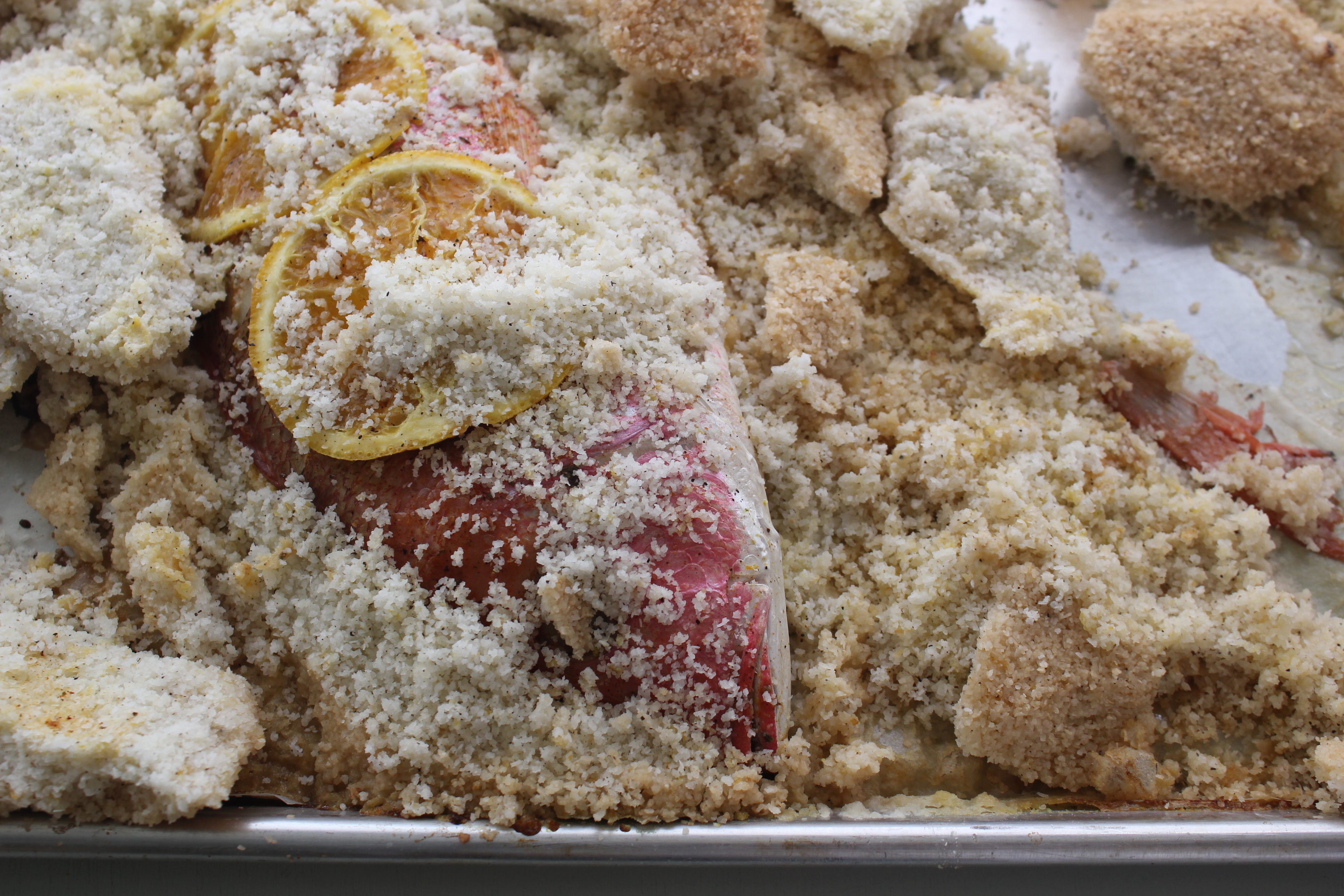 Salt And Herb Crusted Red Snapper | Emerils.com