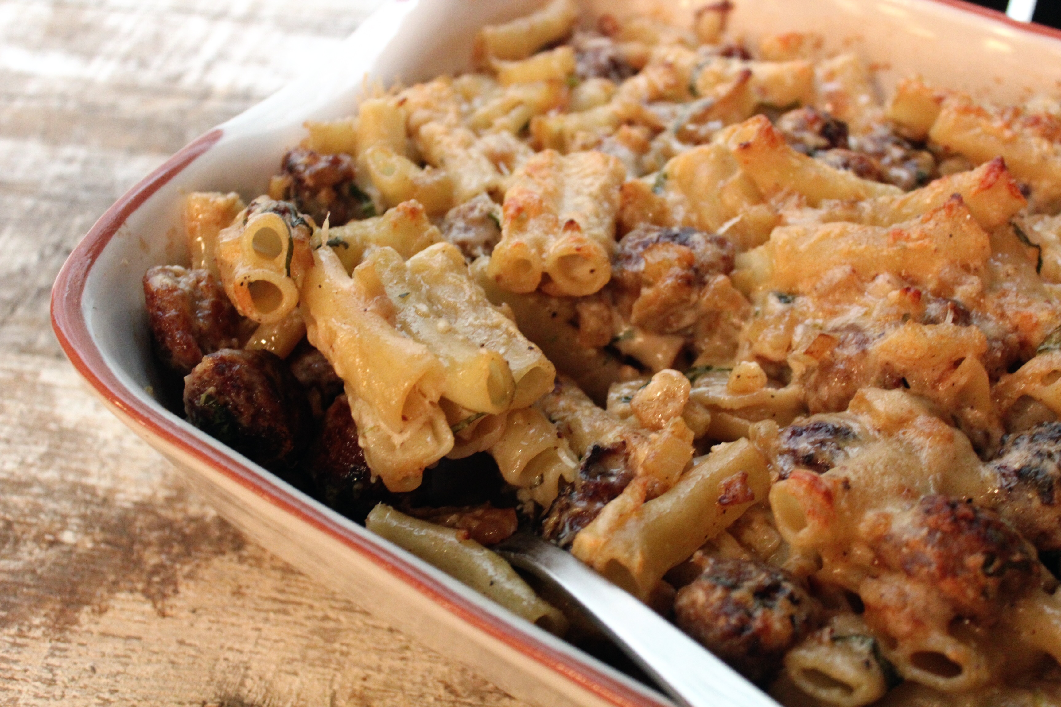 Baked Ziti With Italian Sausage And Fennel