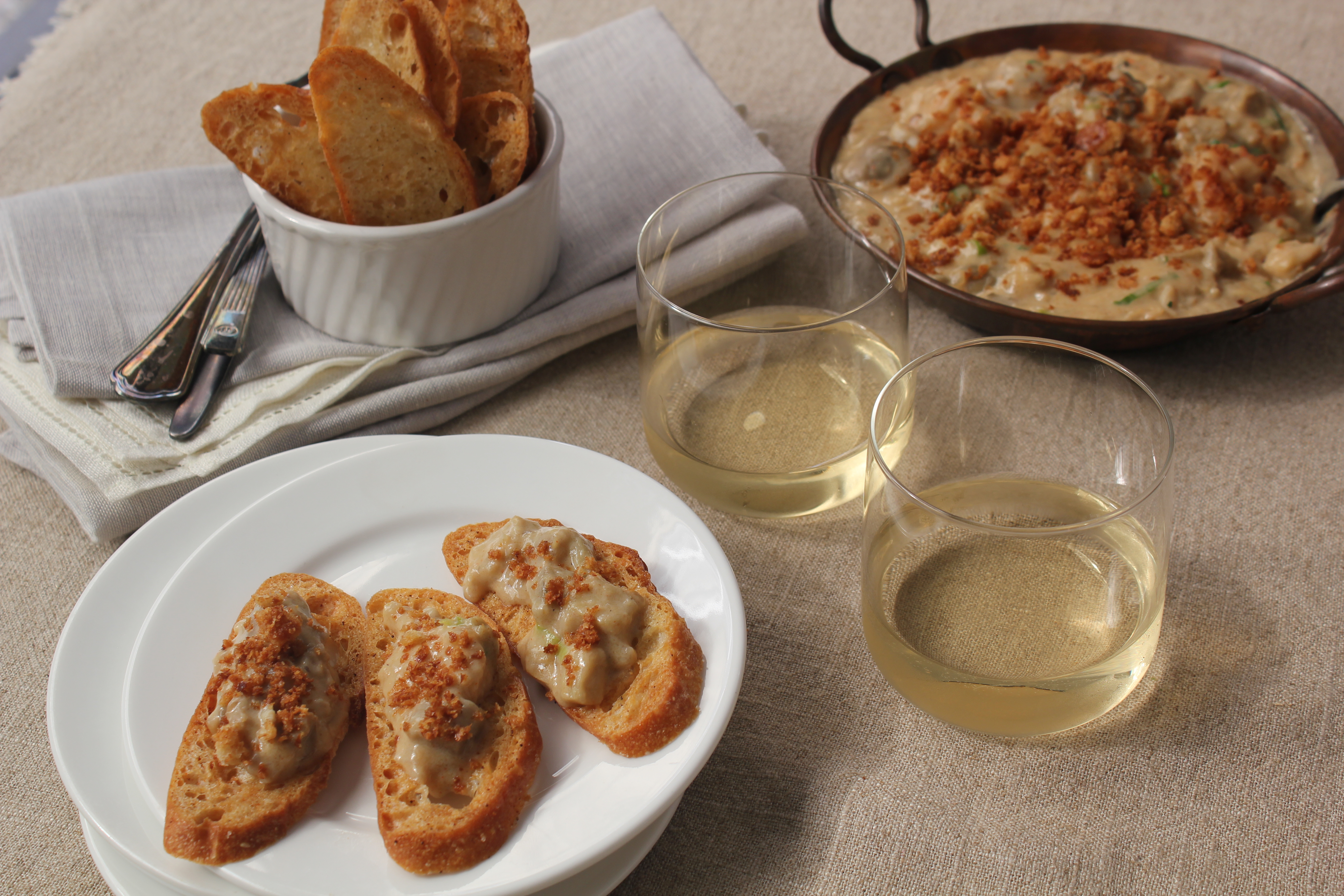 Eggplant And Seafood Au Gratin | Emerils.com