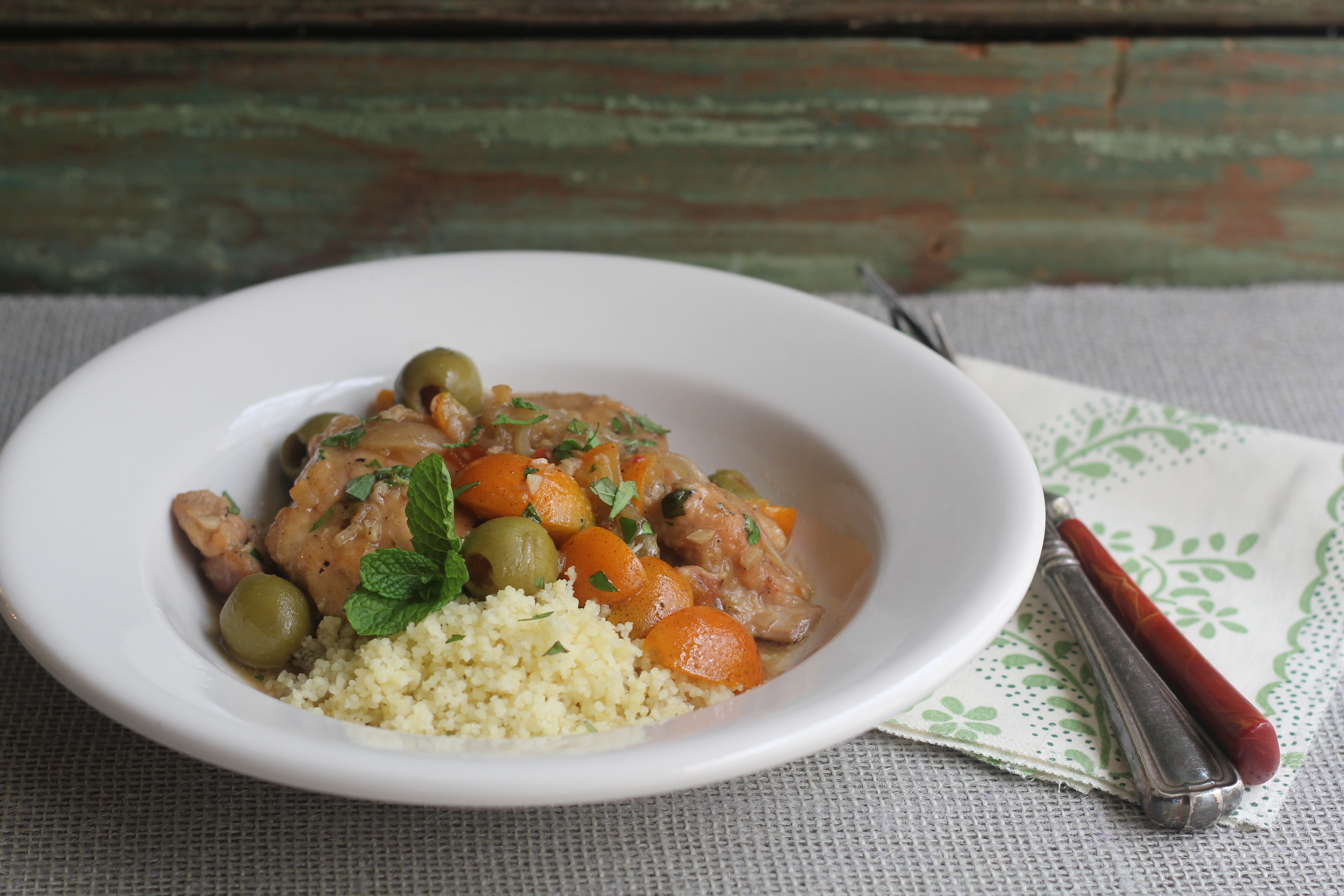 Chicken Braised with Olives and Kumquats | Emerils.com