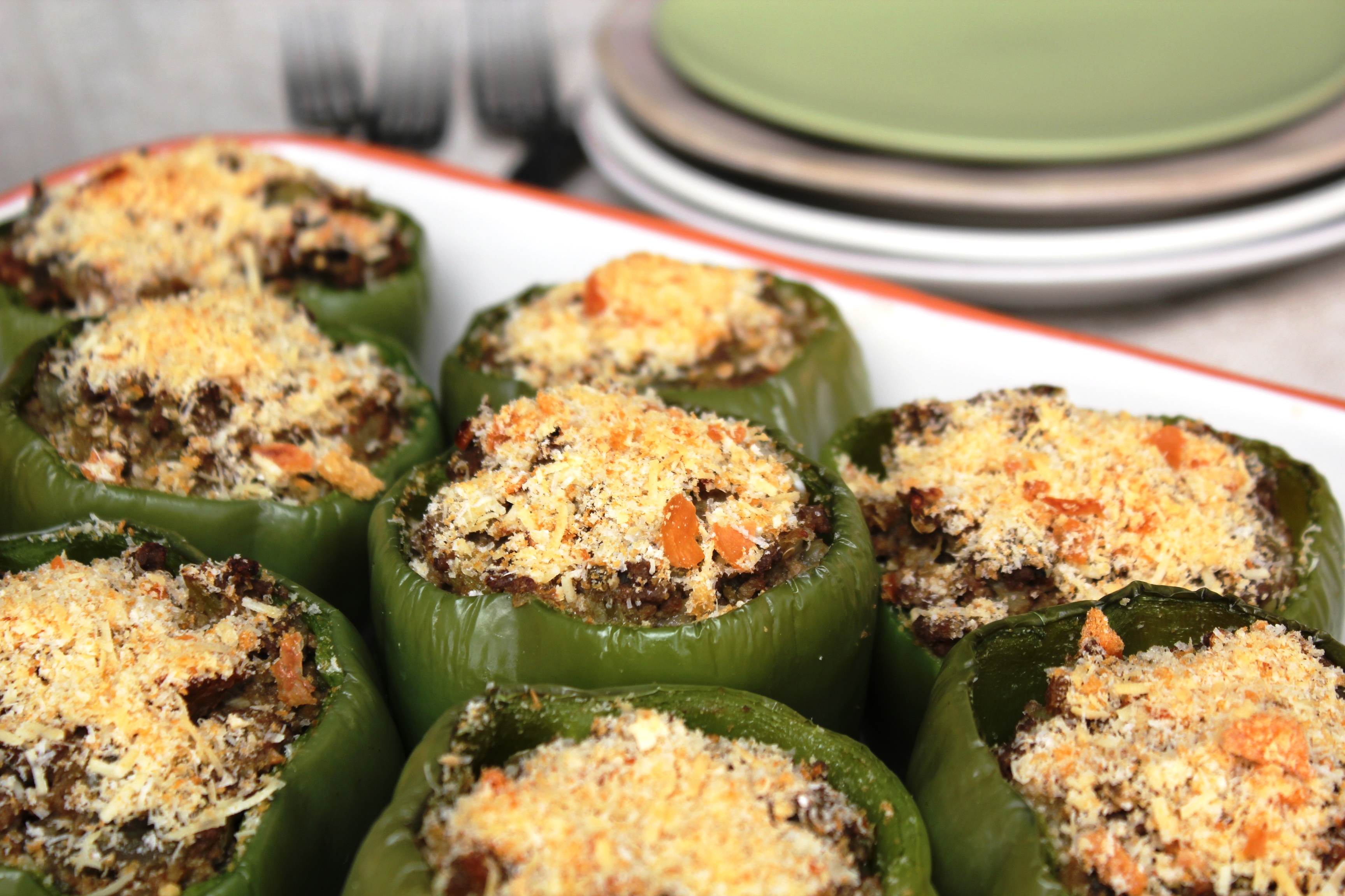 Rhena's Stuffed Peppers