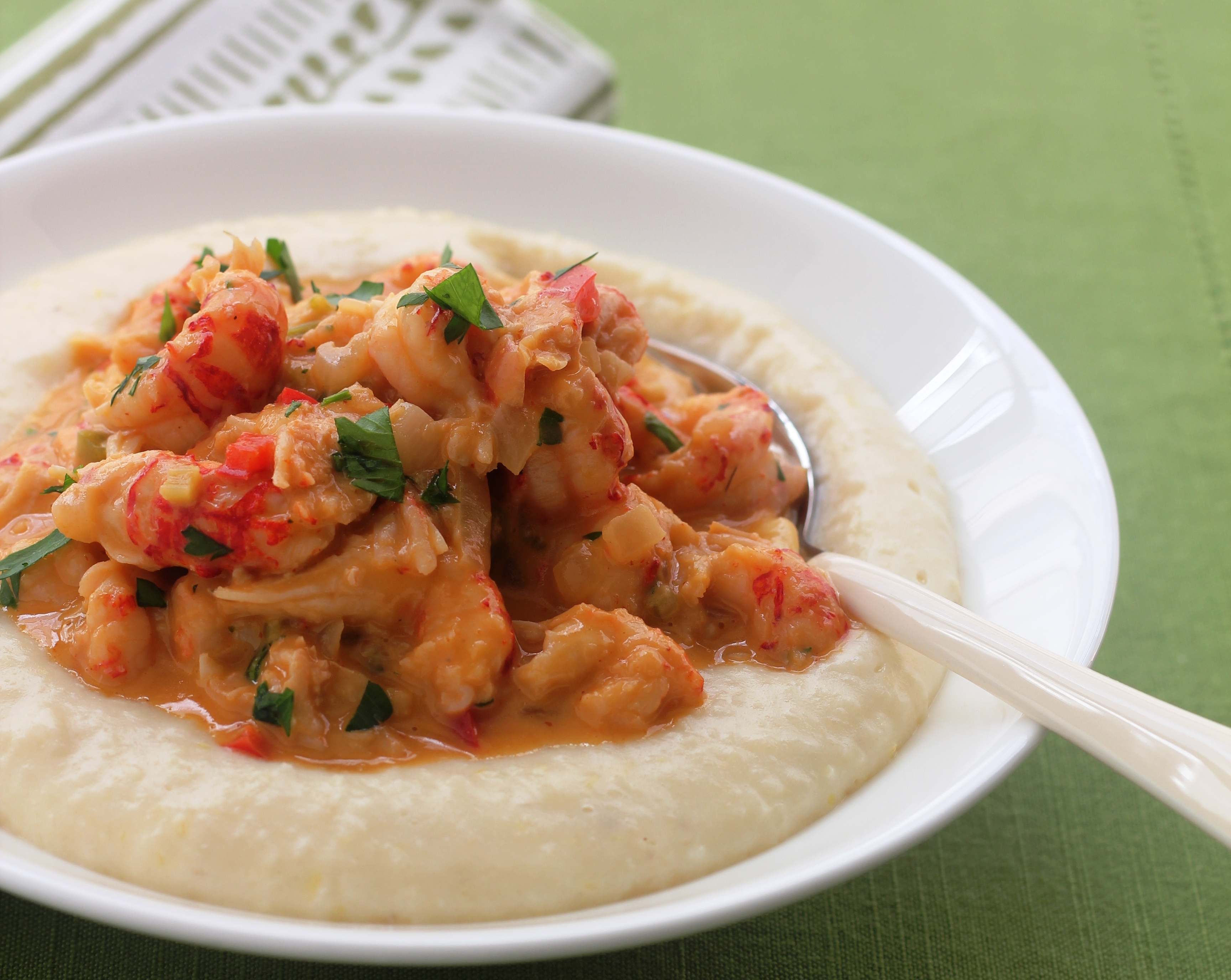 Crawfish Smothered Grits | Emerils.com