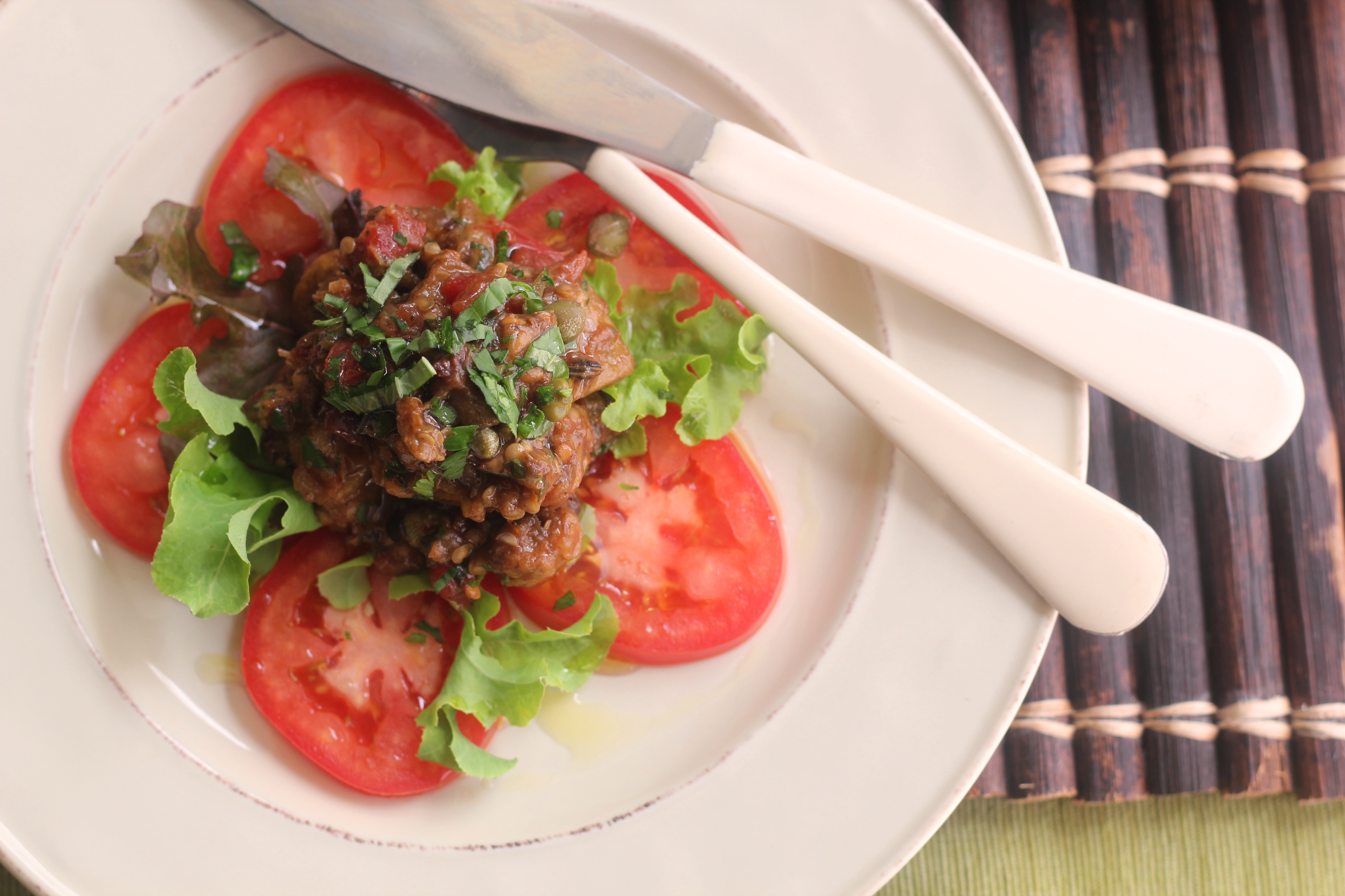 Emeril's Eggplant Salad | Emerils.com