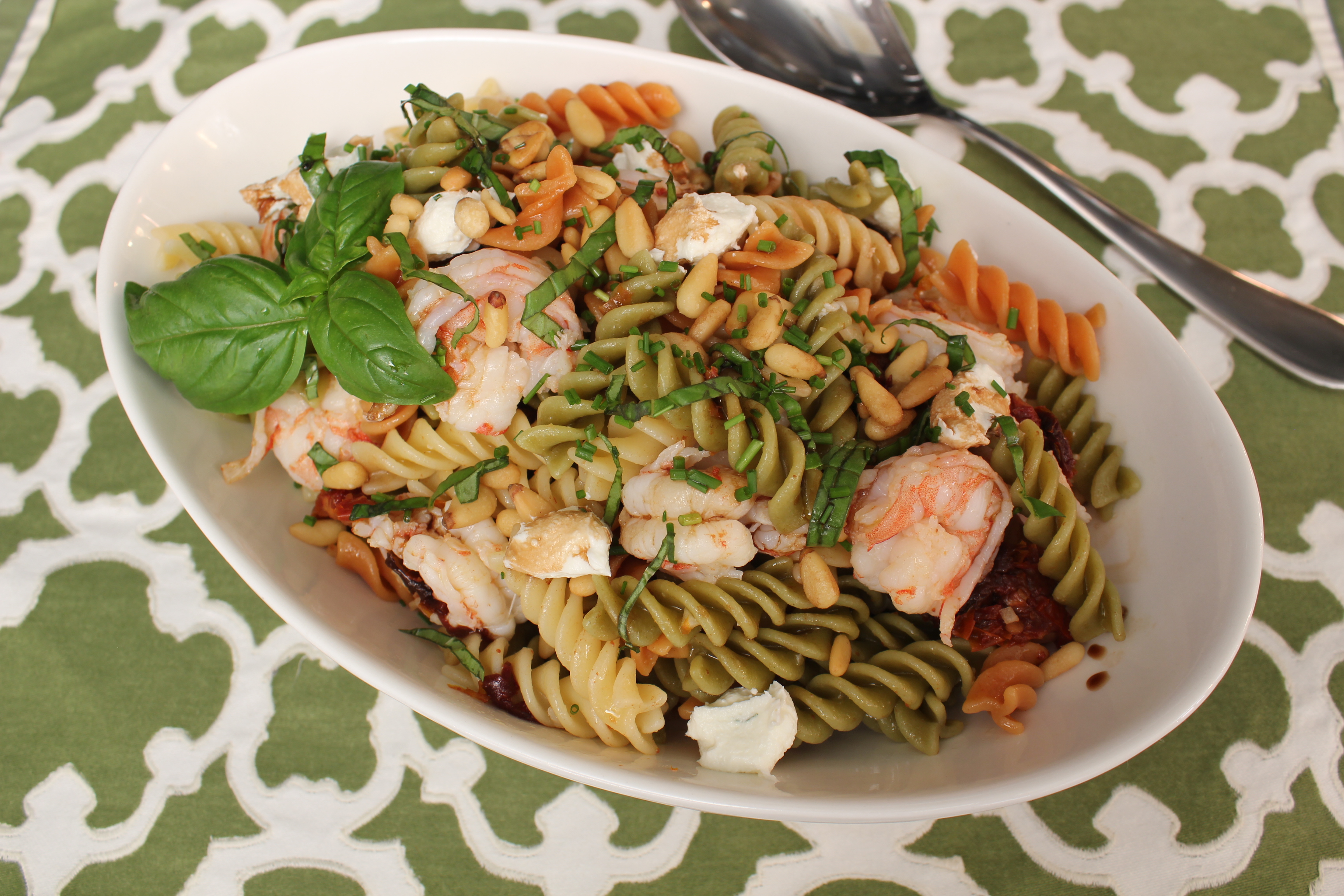 Boiled Shrimp Pasta Salad 