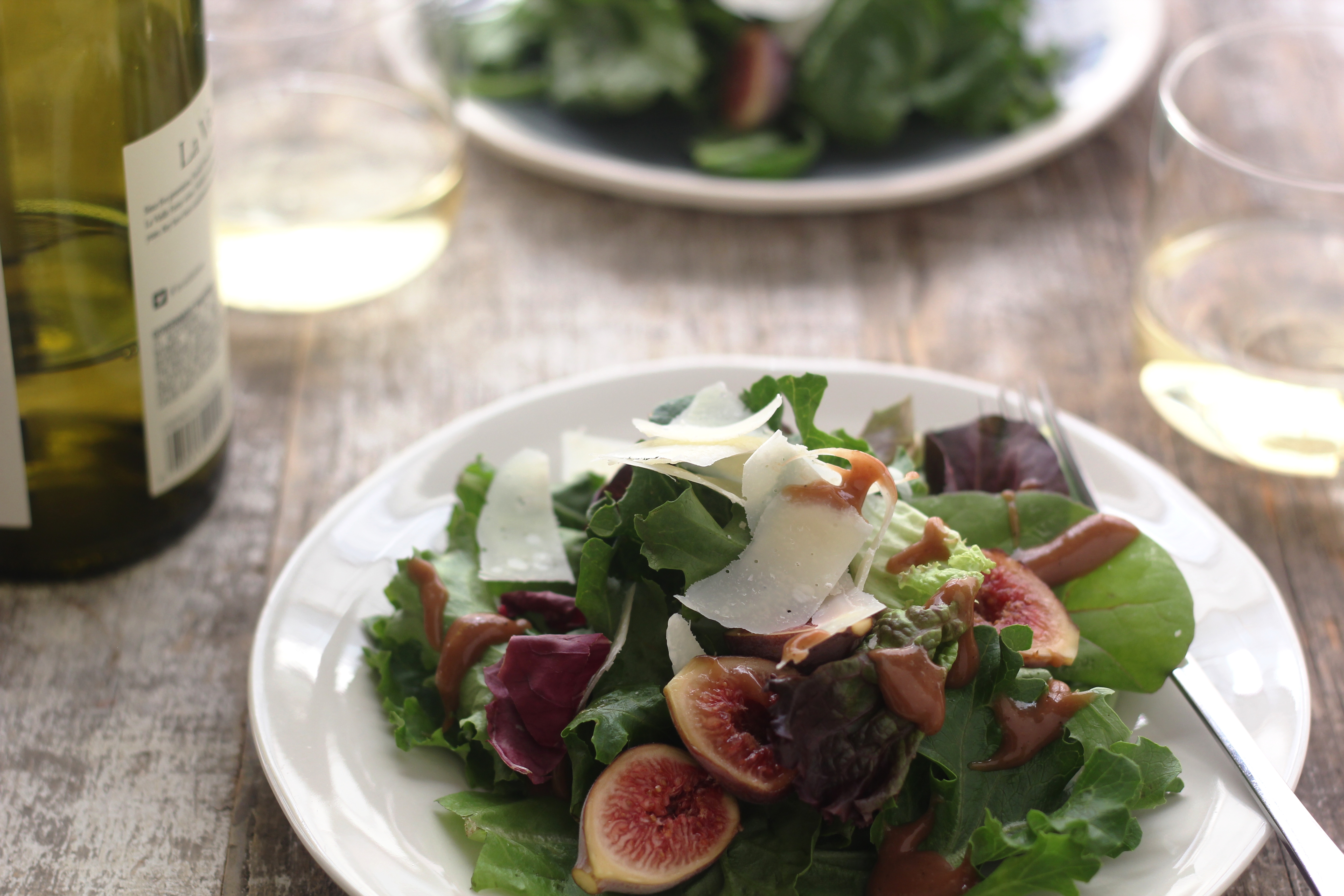 Mixed Baby Greens with Balsamic Vinaigrette Recipe 