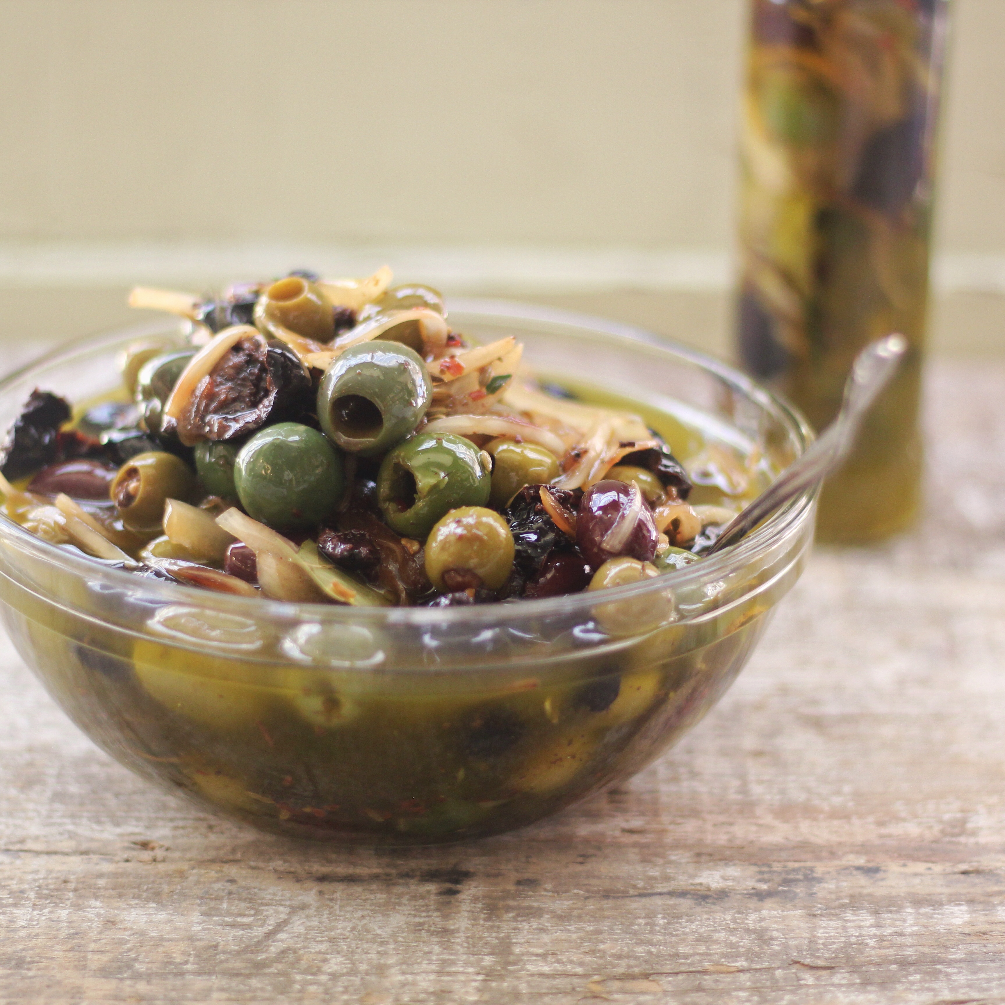 The Most DELICIOUS Marinated Olives