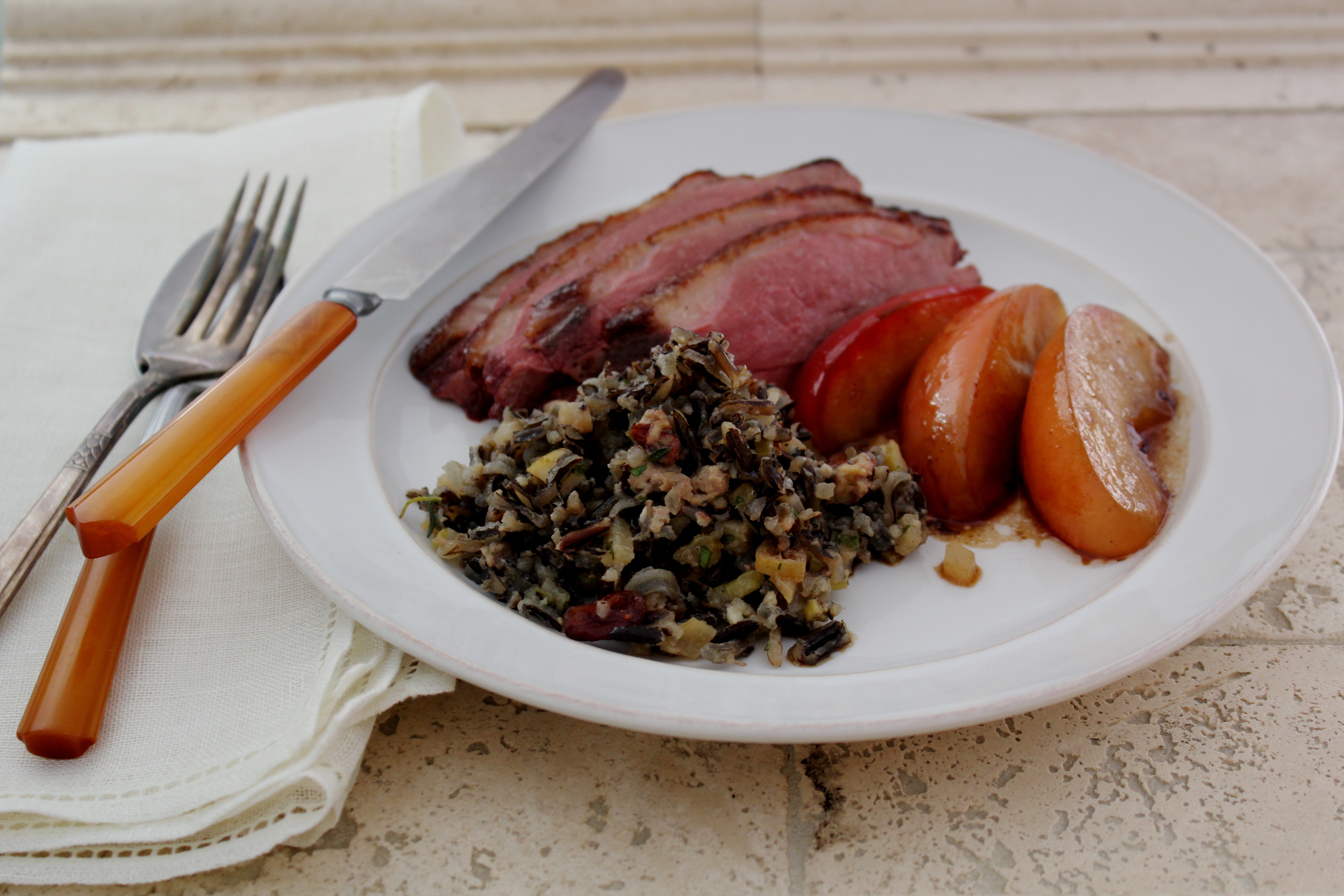 Wild Rice, Sausage, and Apple Dressing | Emerils.com