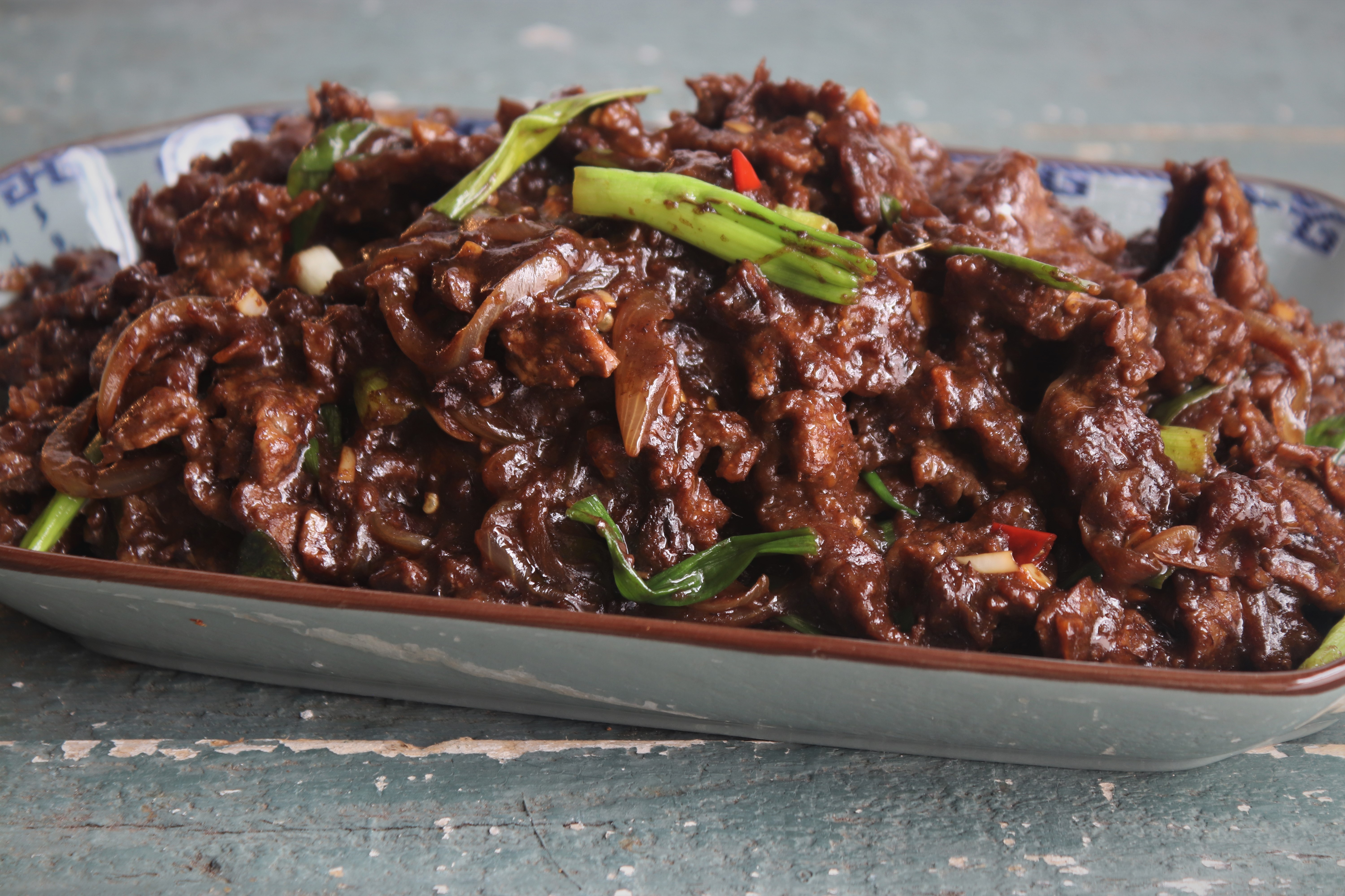 Mongolian Beef in the Pressure Cooker | Emerils.com