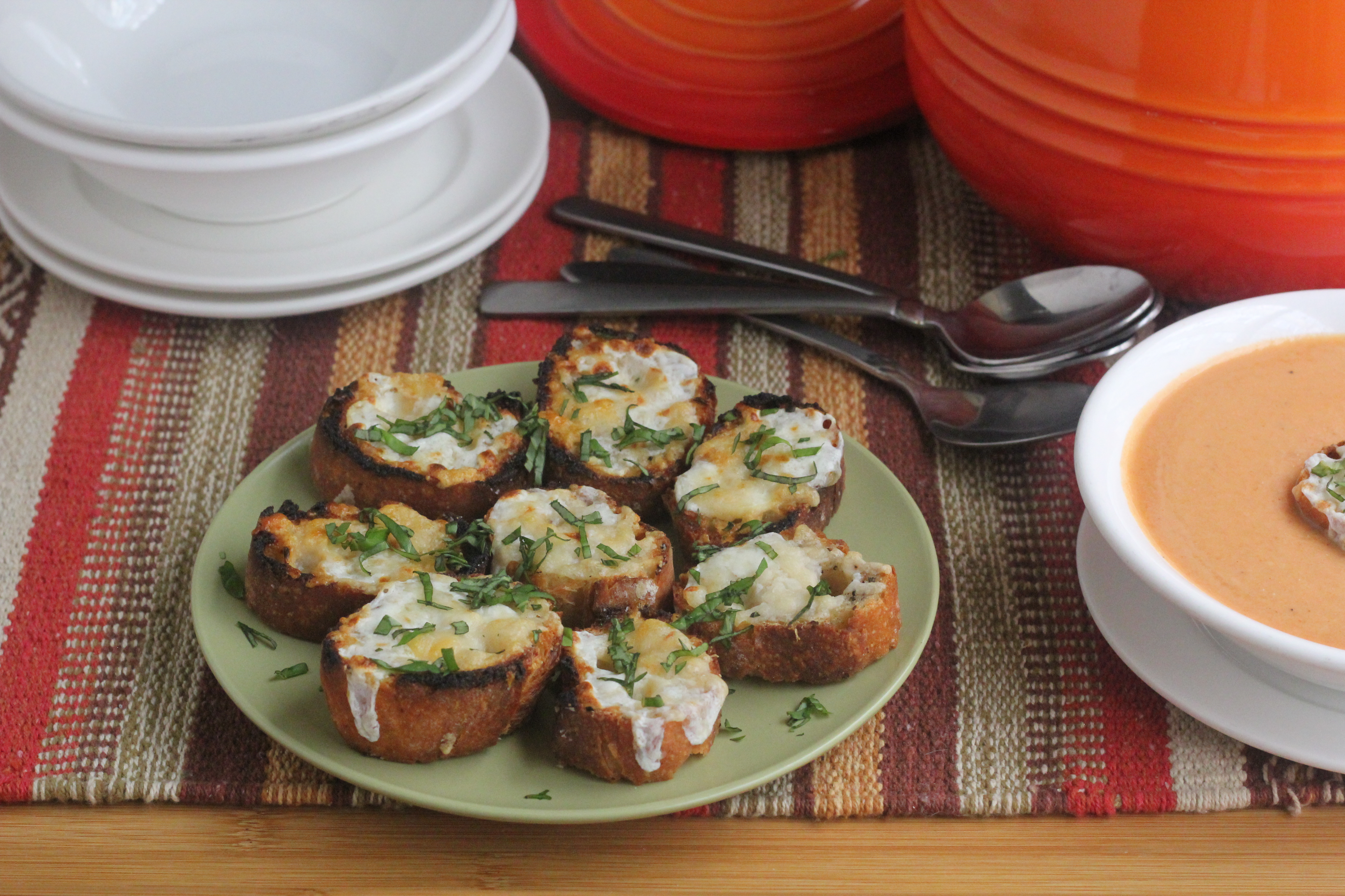 Mozzarella Cheese Toast | Emerils.com