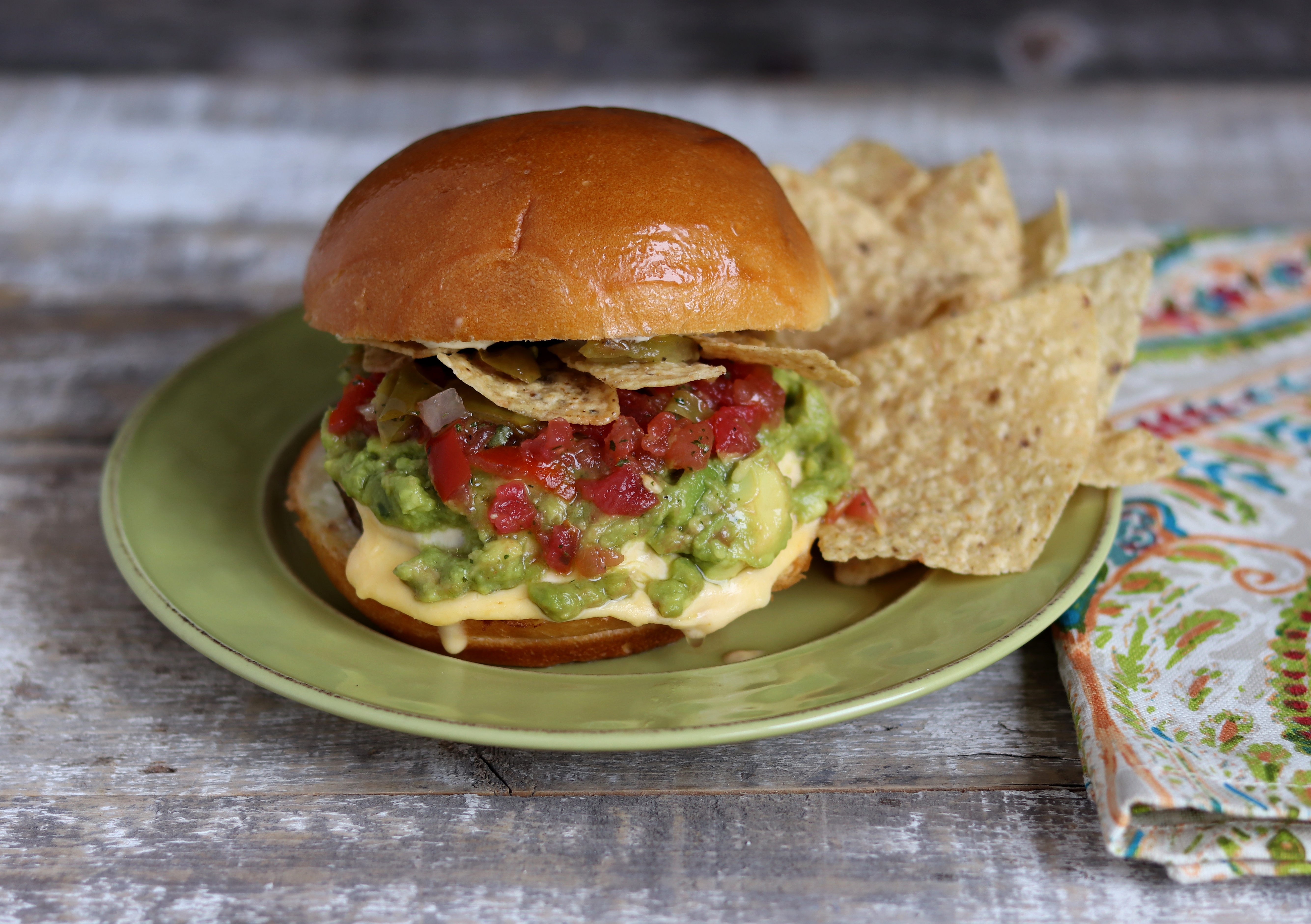 Nacho Cheese Burger | Emerils.com