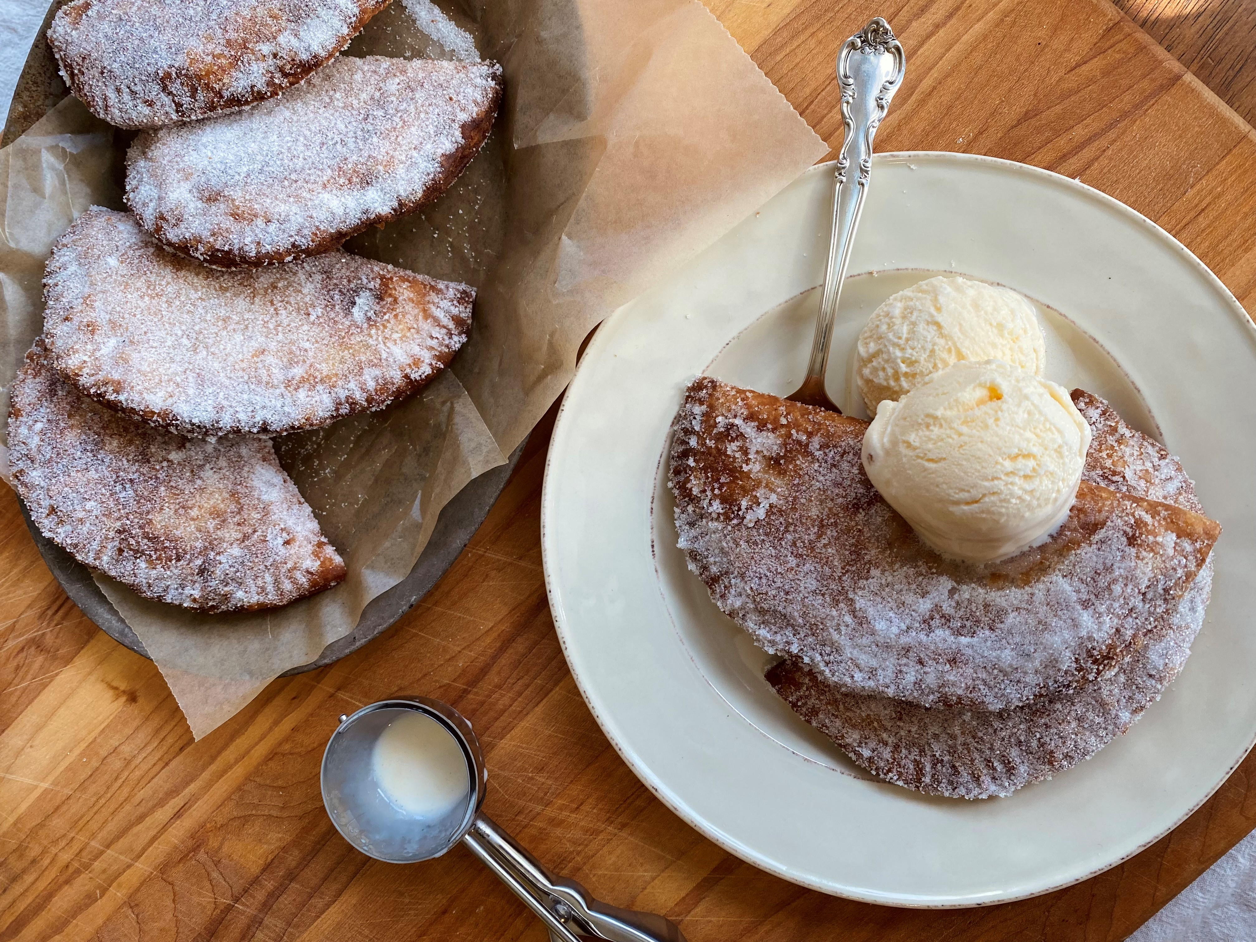 Peach Fried Pies with a Cinnamon Crust | Emerils.com