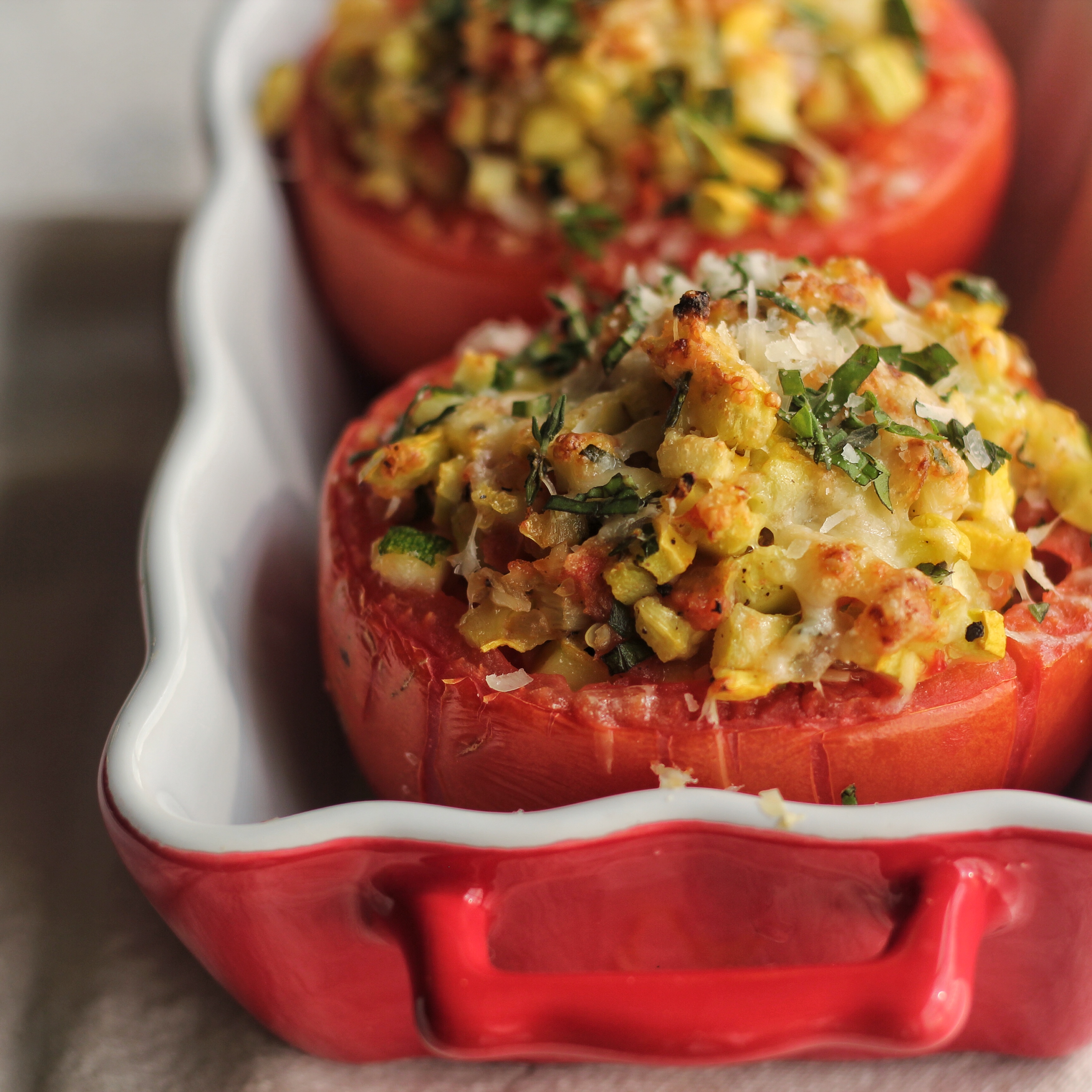 Summer Stuffed Tomatoes | Emerils.com