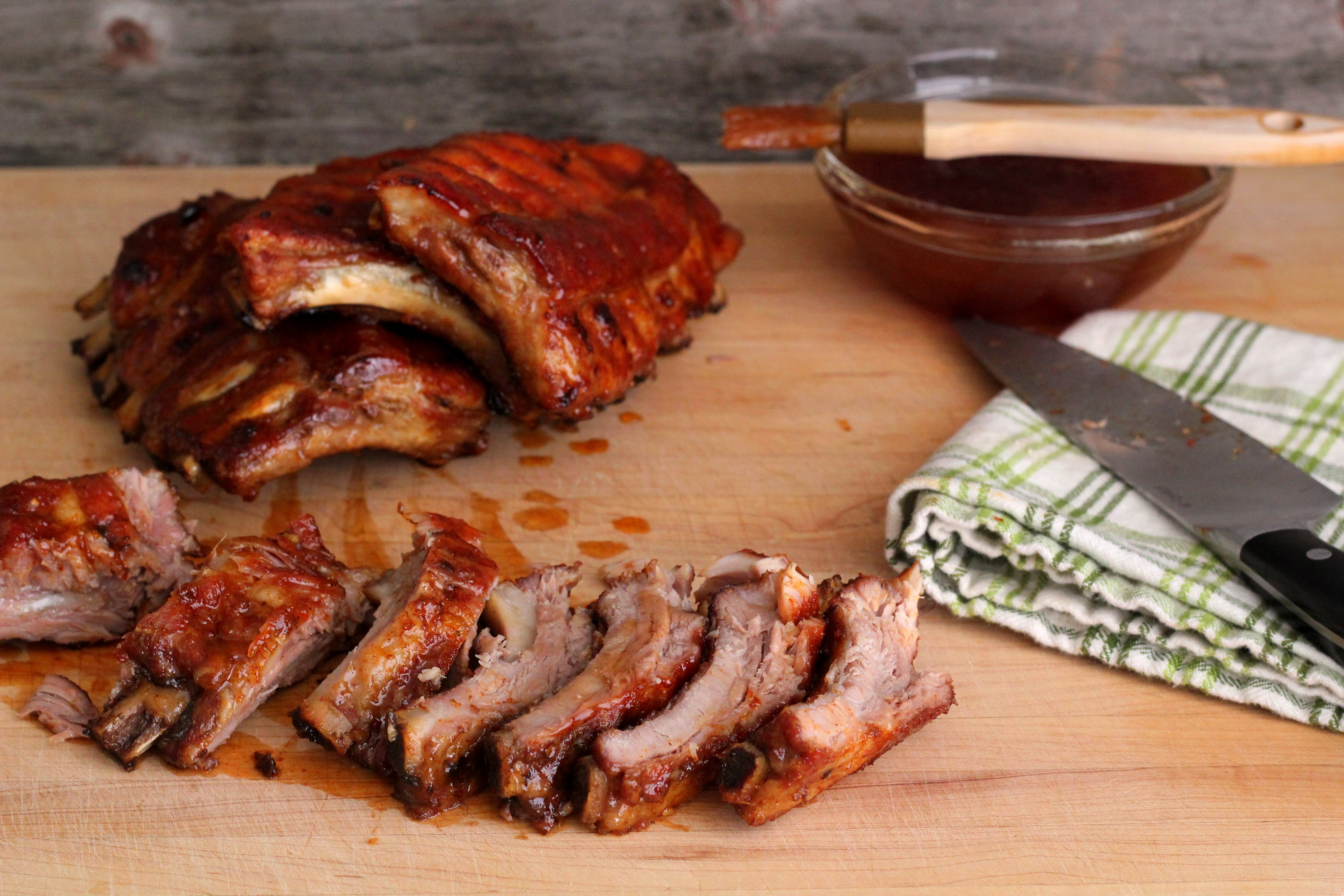 Tequila And Lime Baby Back Ribs With A Guava And Ginger Glaze | Emerils.com