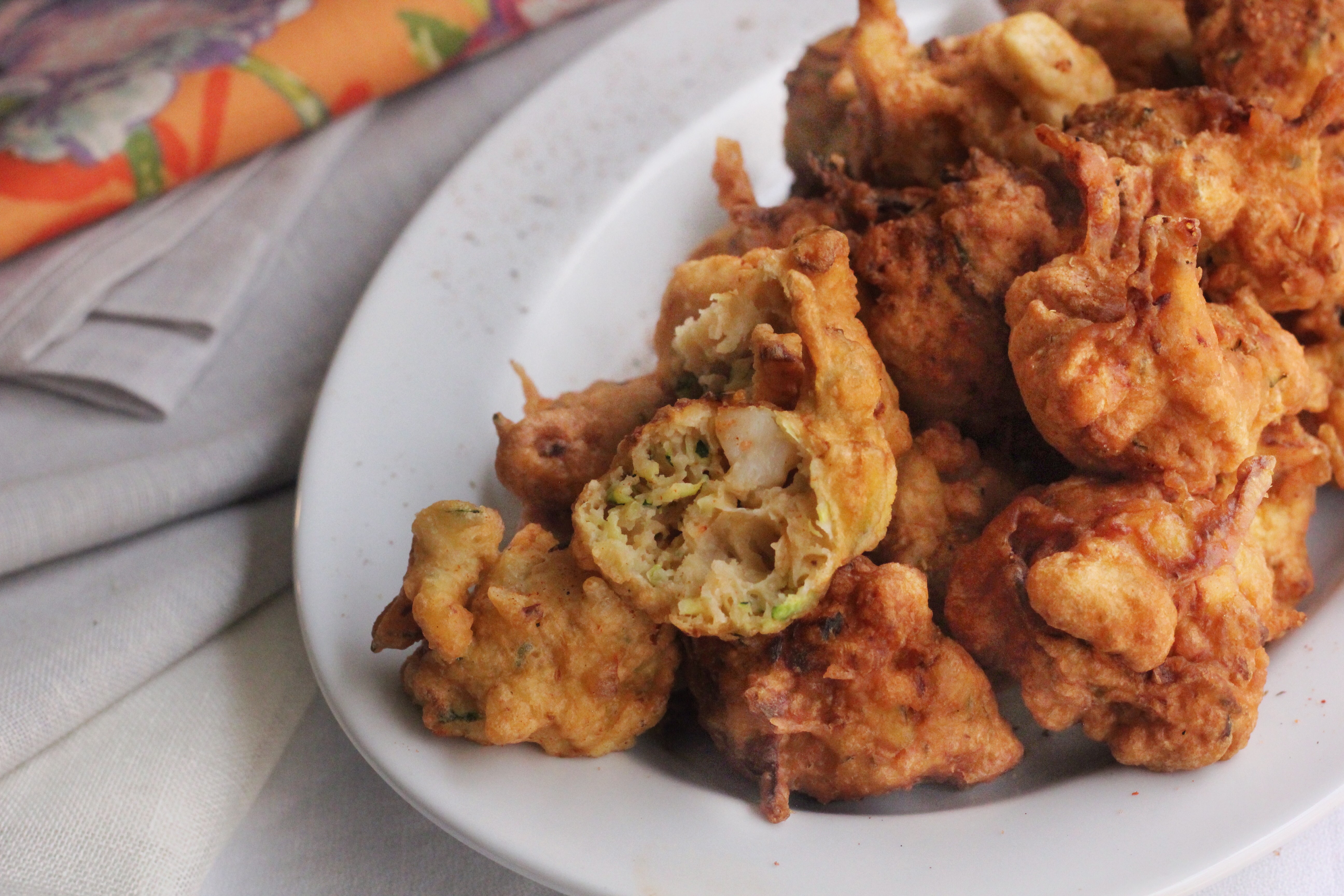 Zucchini And Shrimp Fritters | Emerils.com