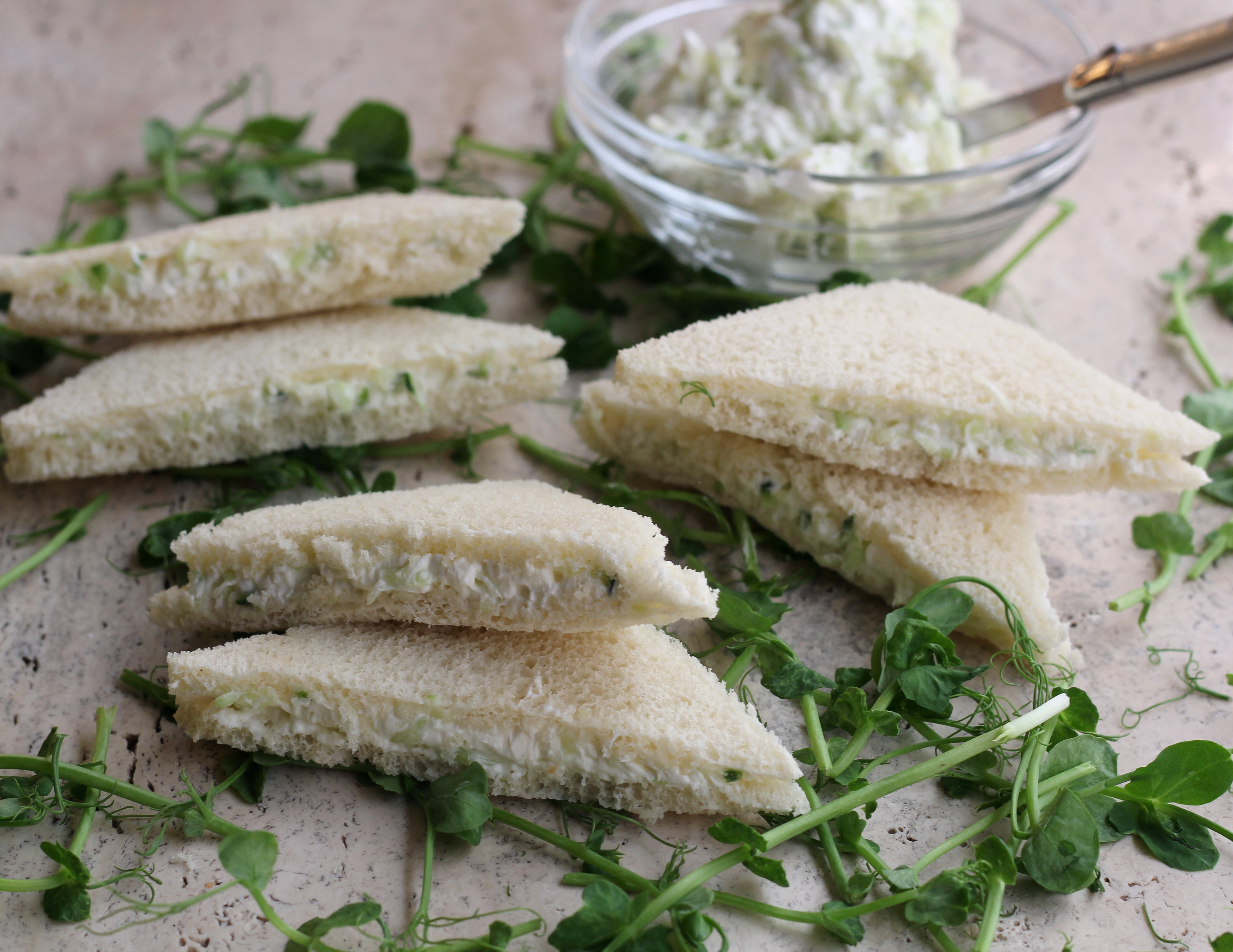 Benedictine Finger Sandwiches | Emerils.com