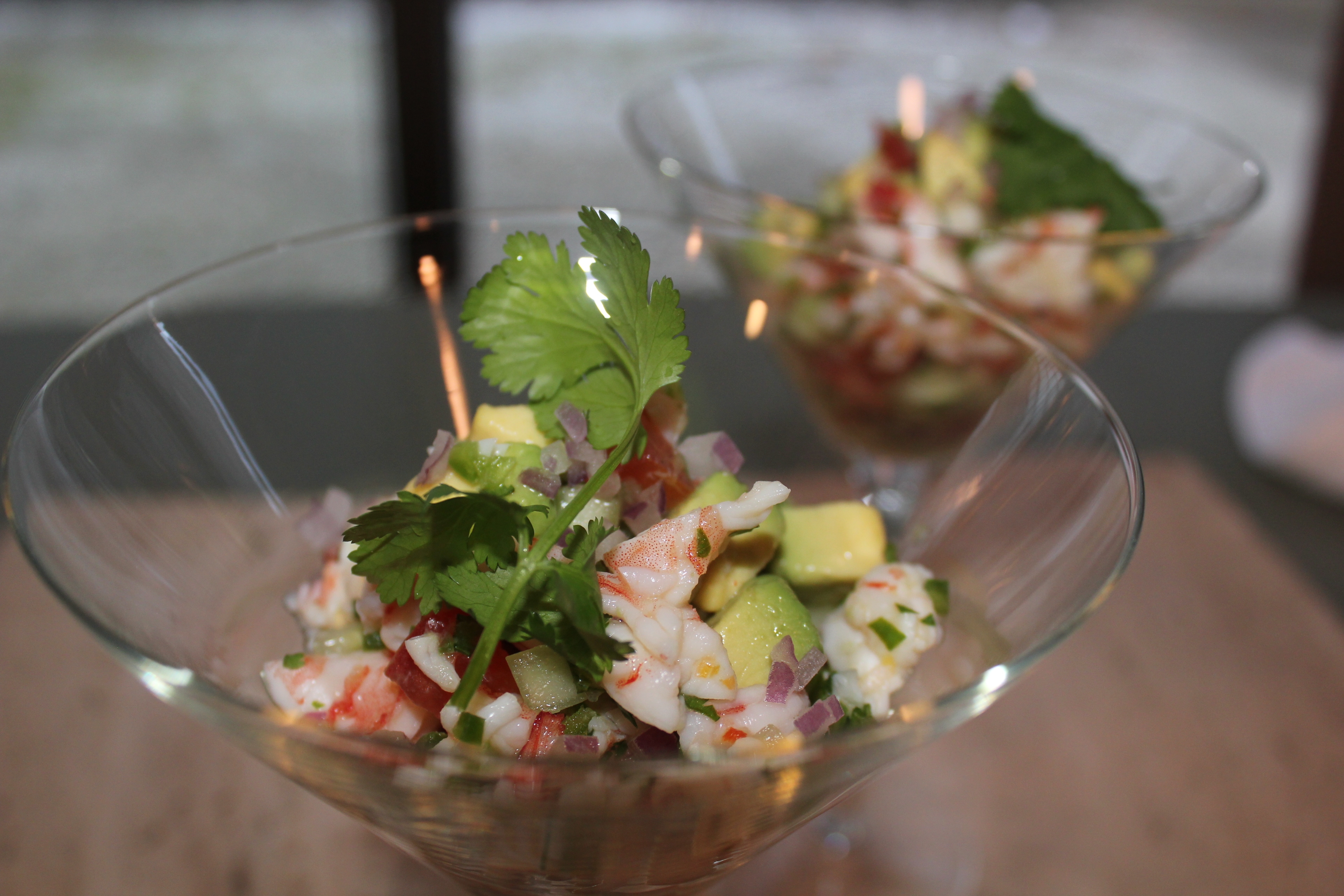 Fried Green Plantains With Shrimp Ceviche | Emerils.com