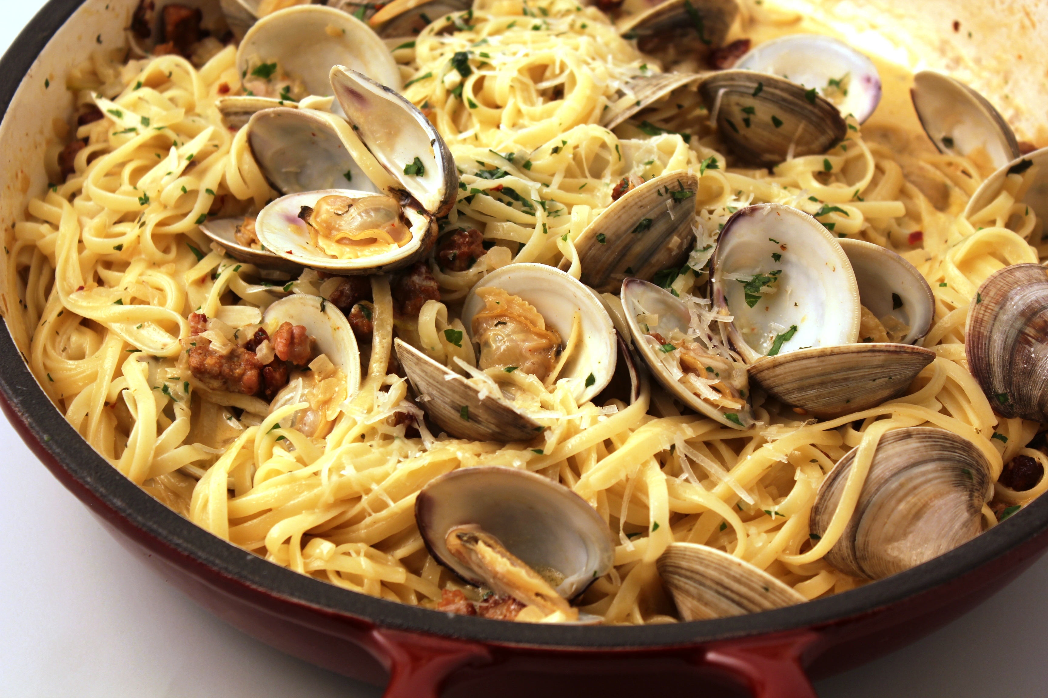 Linguine With Clam Sauce 