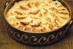 Baked Semolina Gnocchi With Smoked Ham And Green Beans | Emerils.com