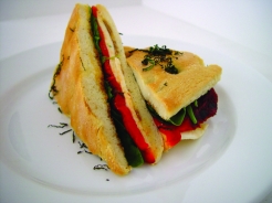 Fill-'er-up Focaccia With Roasted Veggies | Emerils.com