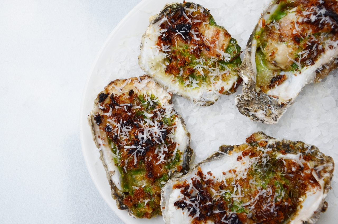 Oysters Bechamel