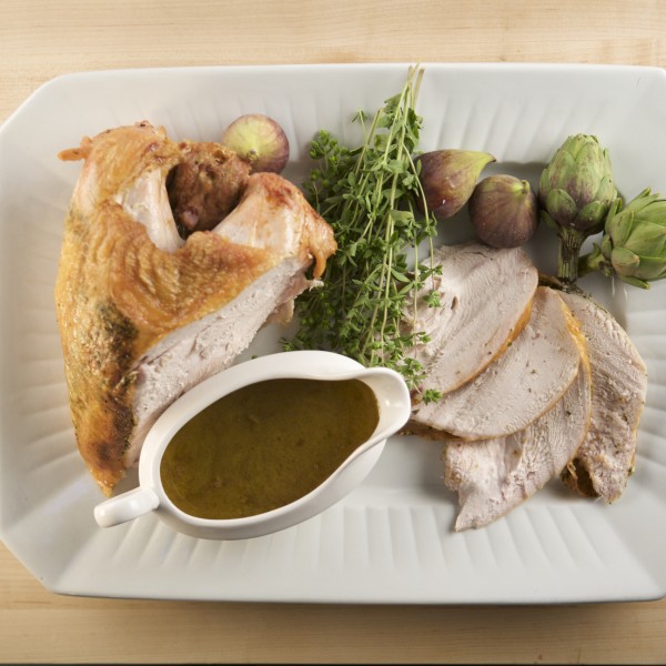 Roast Turkey Breast Ssam With Squash Ssamjang and Jujube Date Relish Recipe