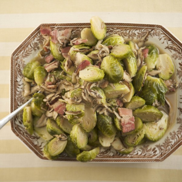 Shiitakebraised Brussels Sprouts