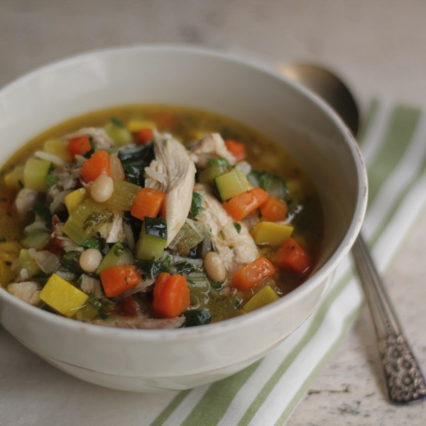 Chicken, Vegetable, And Rice Soup | Emerils.com