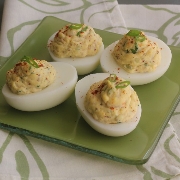 Creole Shrimp Deviled Eggs | Emerils.com