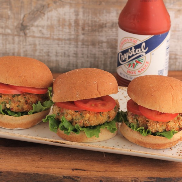 Crispy Fried Shrimp Burger