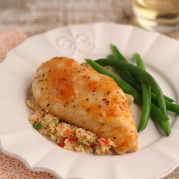 Spicy Apricot Dijon Chicken