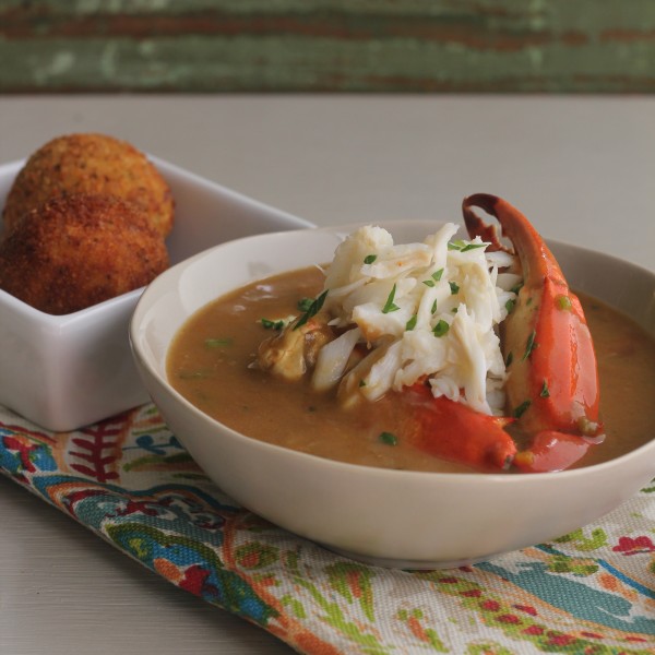 Crab Bisque With Crab Boulettes