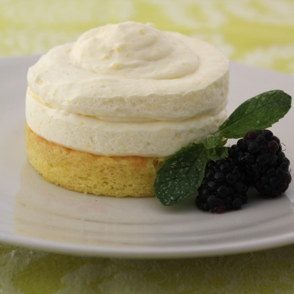 lemon mousse dessert