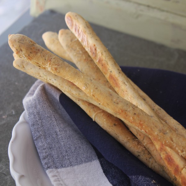 Parmesan Fennel Breadsticks