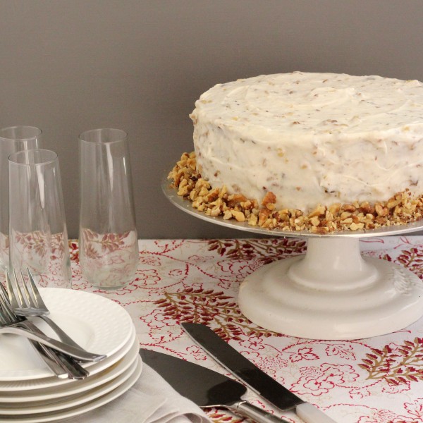 Buttermilk Spice Cake with Cream Cheese Frosting - The Hungry Mouse