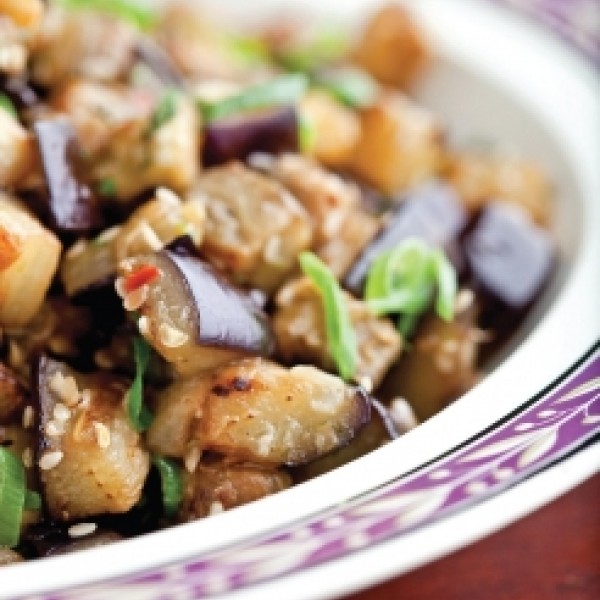 Sesame Eggplant