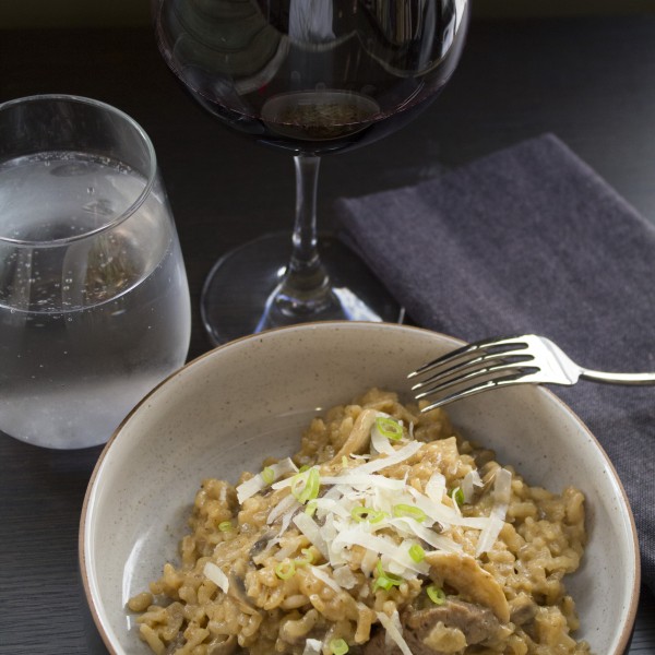 Beef And Mushroom Risotto