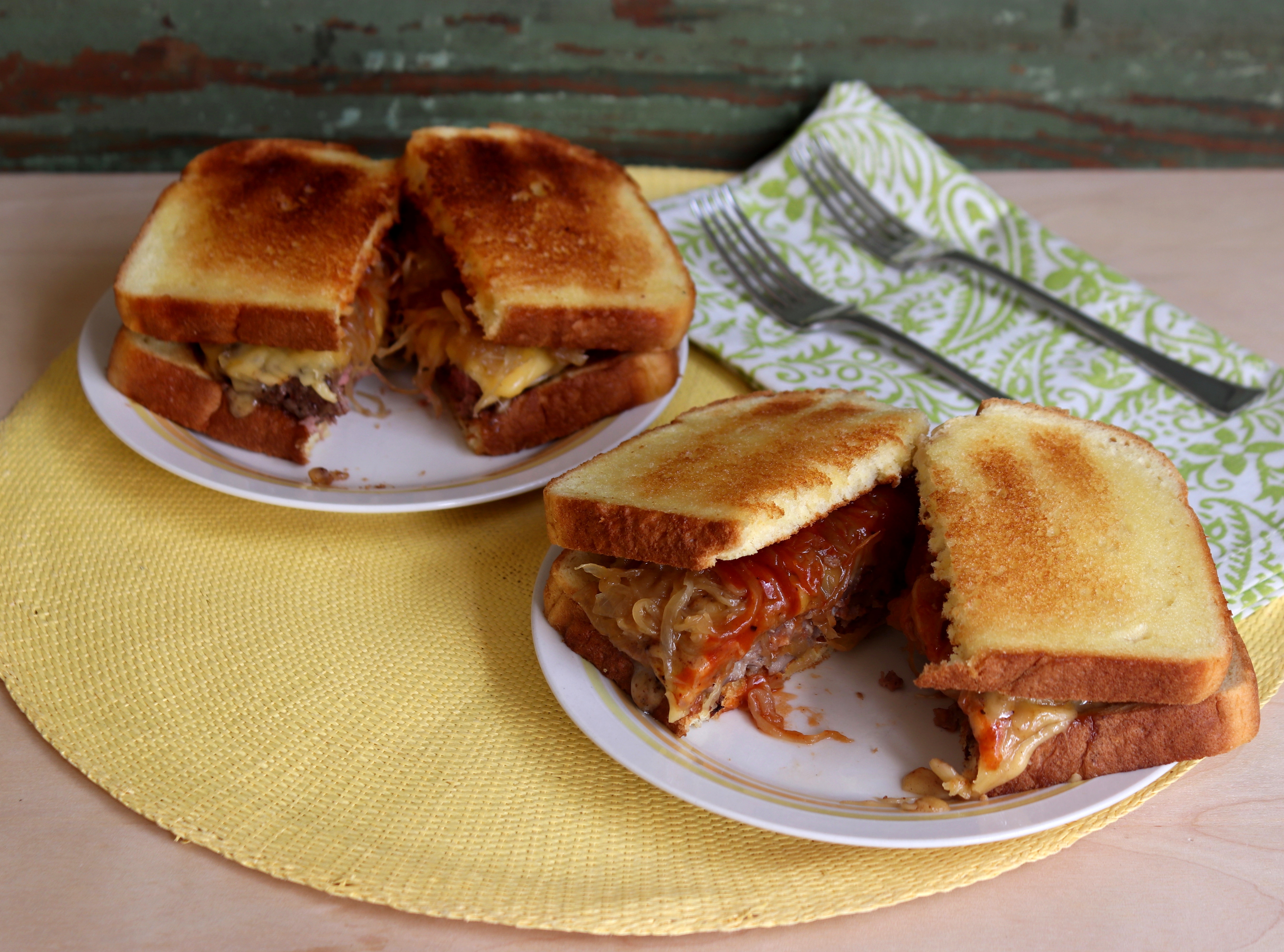 Texas style Patty Melts | Emerils.com